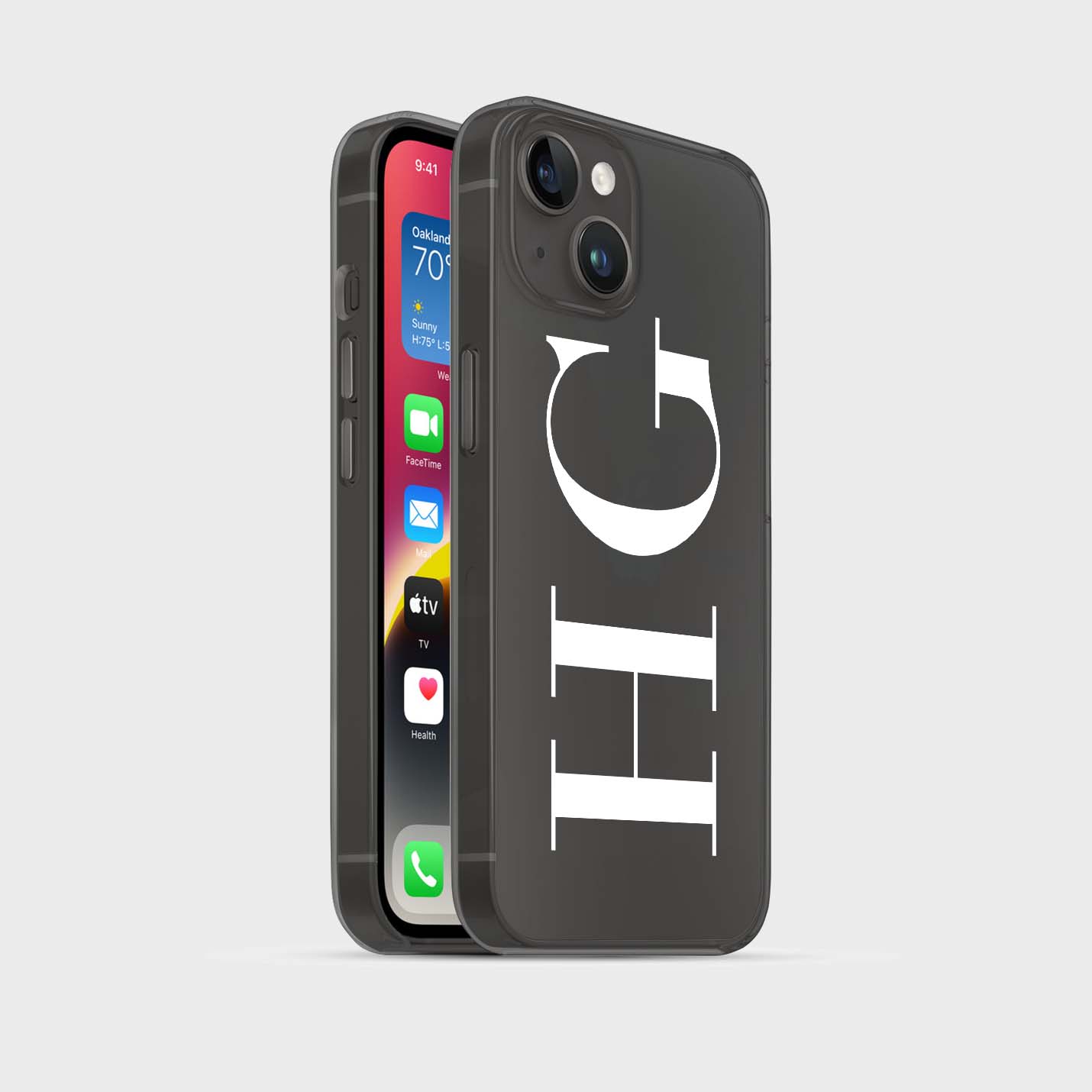 Personalisierte Handyhülle mit Buchstaben 3D - 1instaphone
