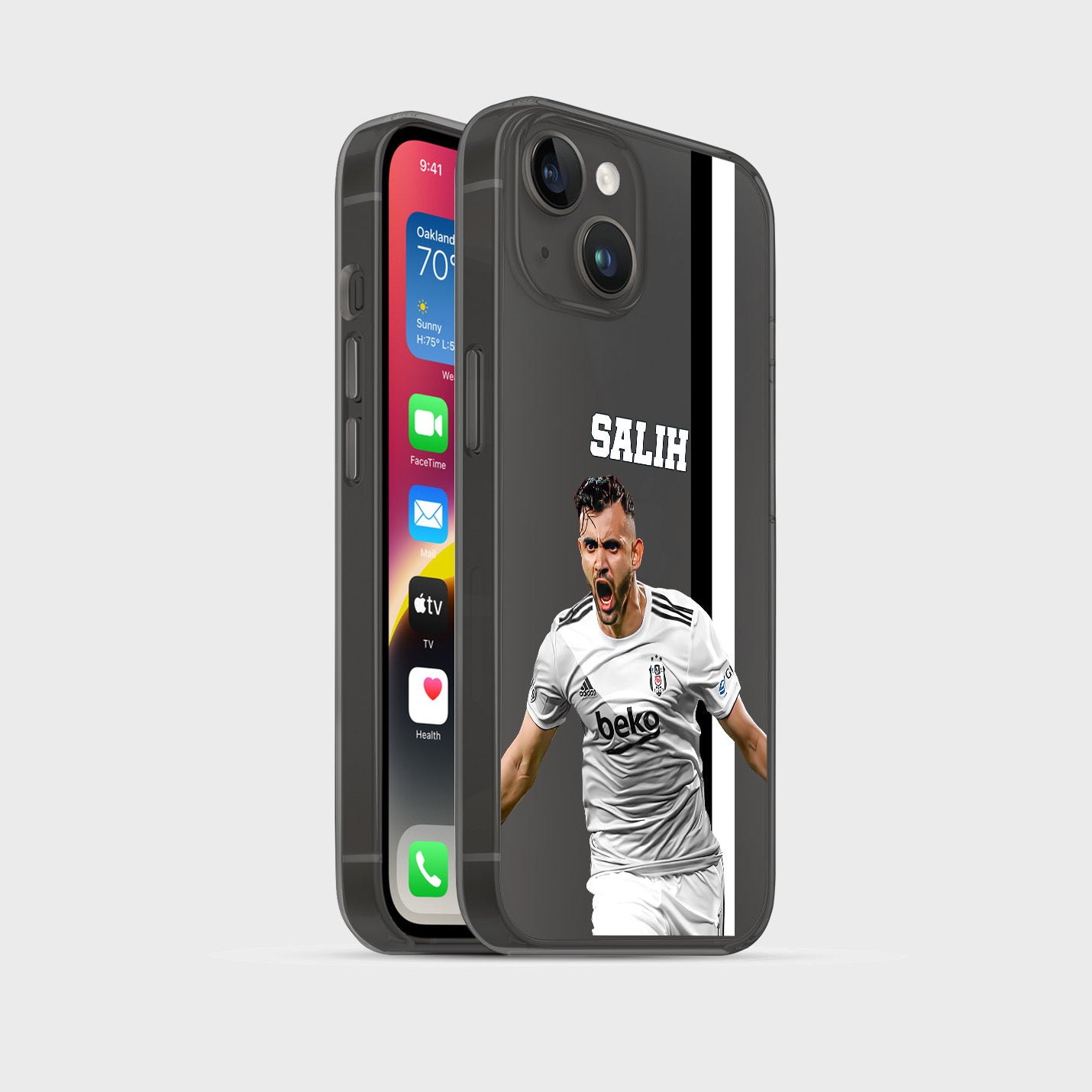 Rachid Ghezzal Beşiktaş Handyhülle mit Name - 1instaphone
