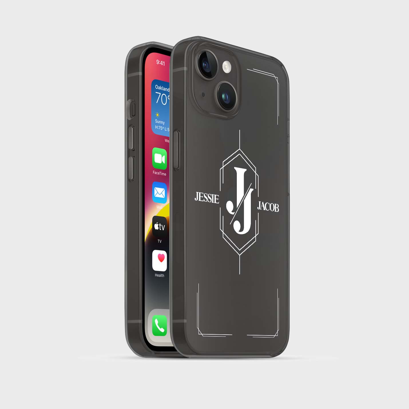 Personalisierte 3D Couple Handyhülle - 1instaphone