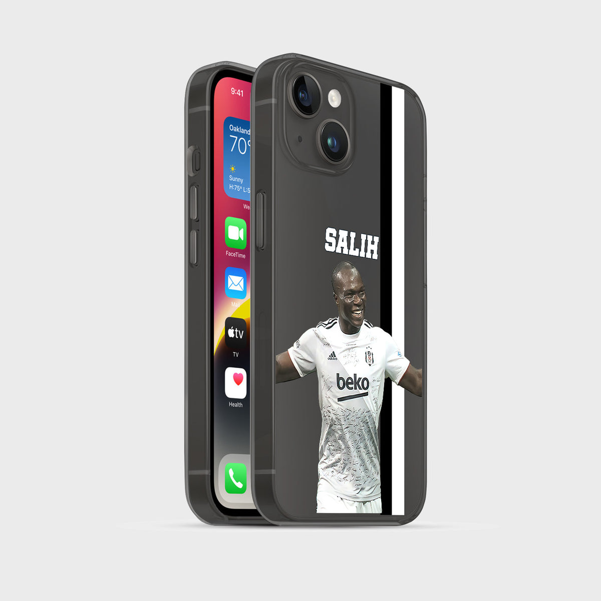 Vincent Aboubakar Beşiktaş Handyhülle mit Name - 1instaphone