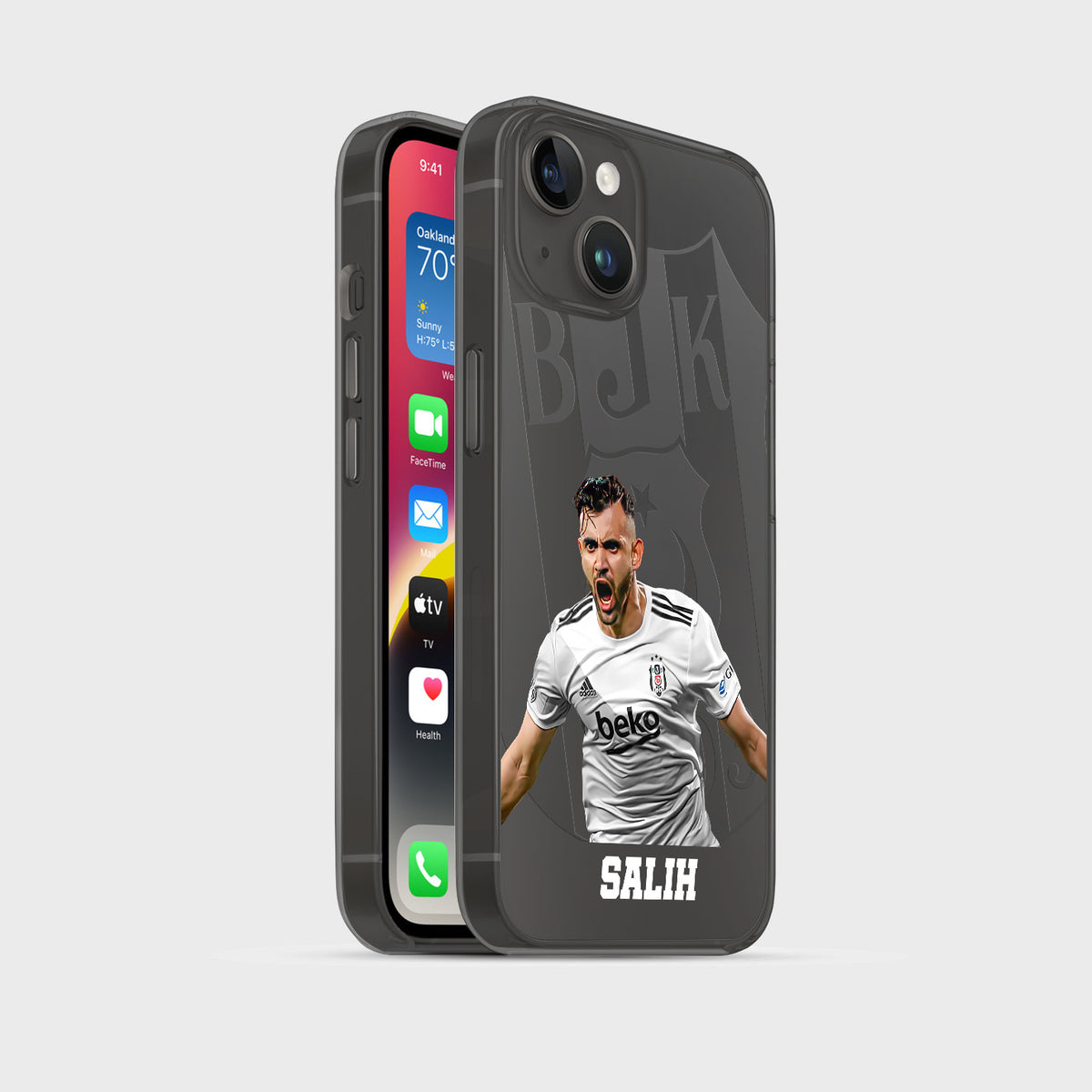 Rachid Ghezzal Beşiktaş Handyhülle mit Name - 1instaphone