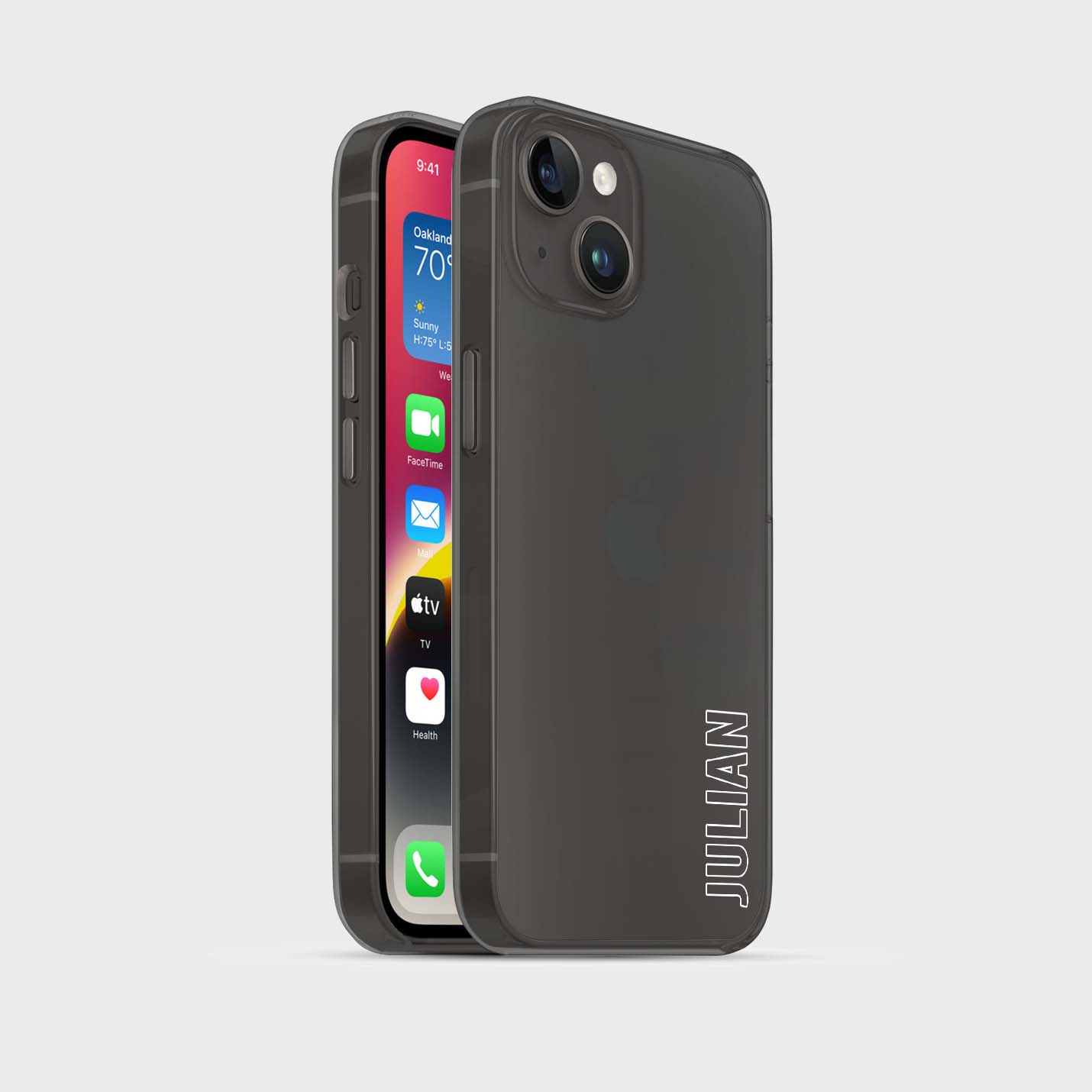 Personalisierte Handyhülle mit Name 3D - 1instaphone