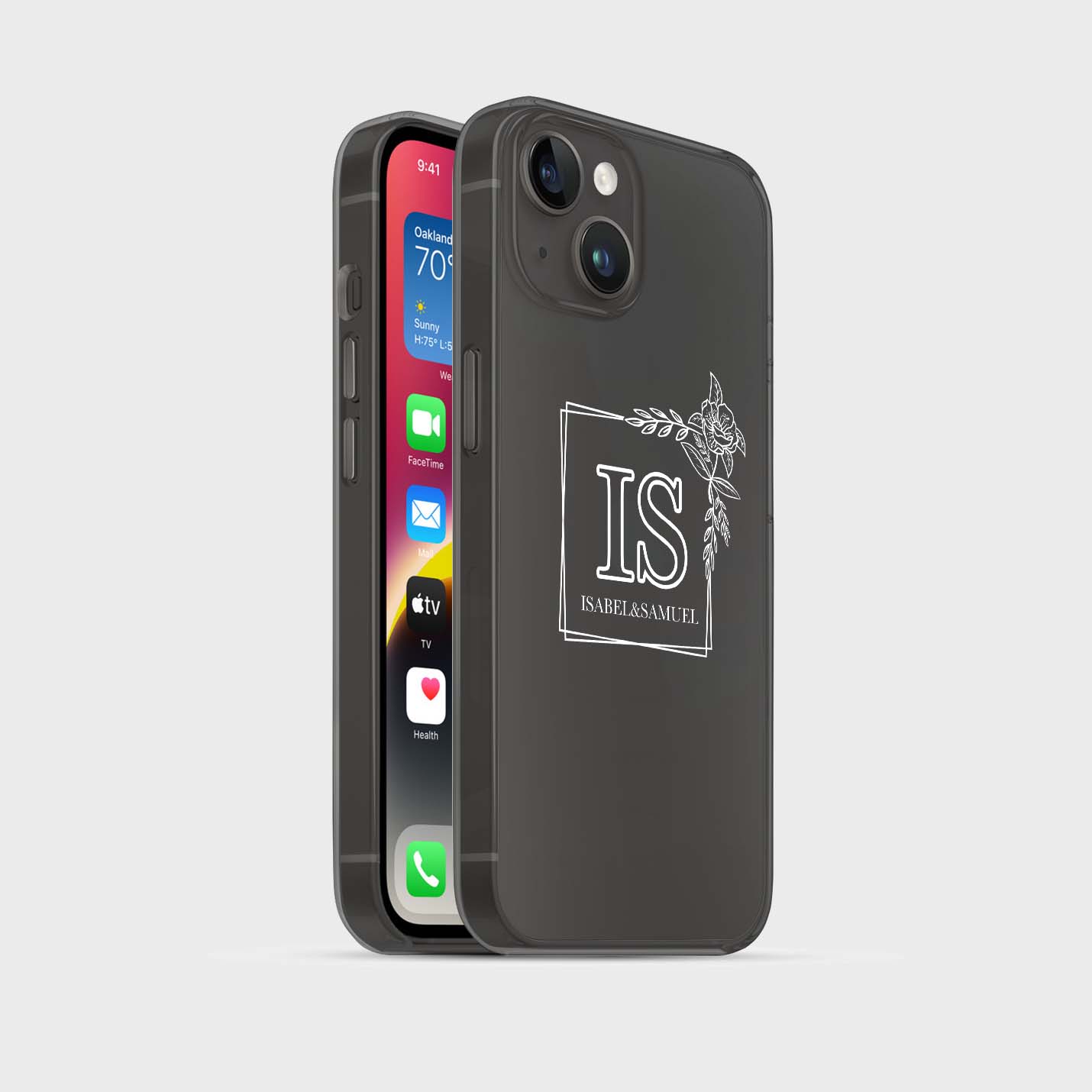 Personalisierte 3D Couple Handyhülle - 1instaphone