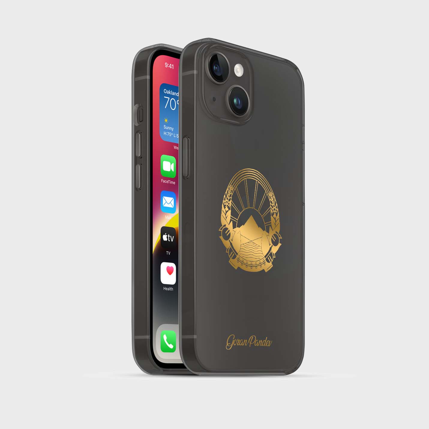 Handyhülle mit Länderwappen - Mazedonien - 1instaphone