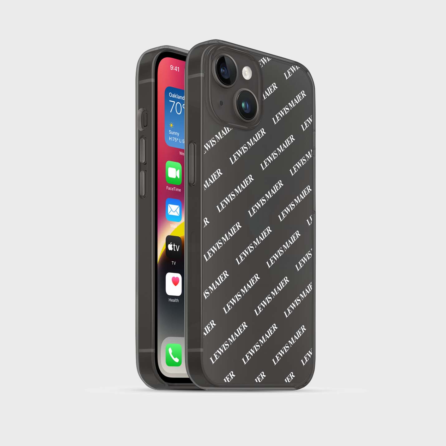 Personalisierte Handyhülle mit Name 3D - 1instaphone