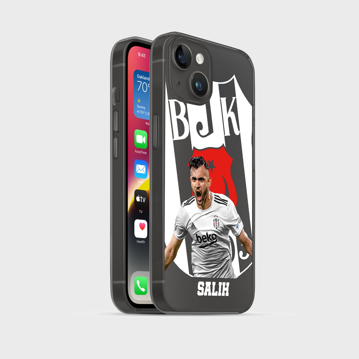 Rachid Ghezzal Beşiktaş Handyhülle mit Name - 1instaphone