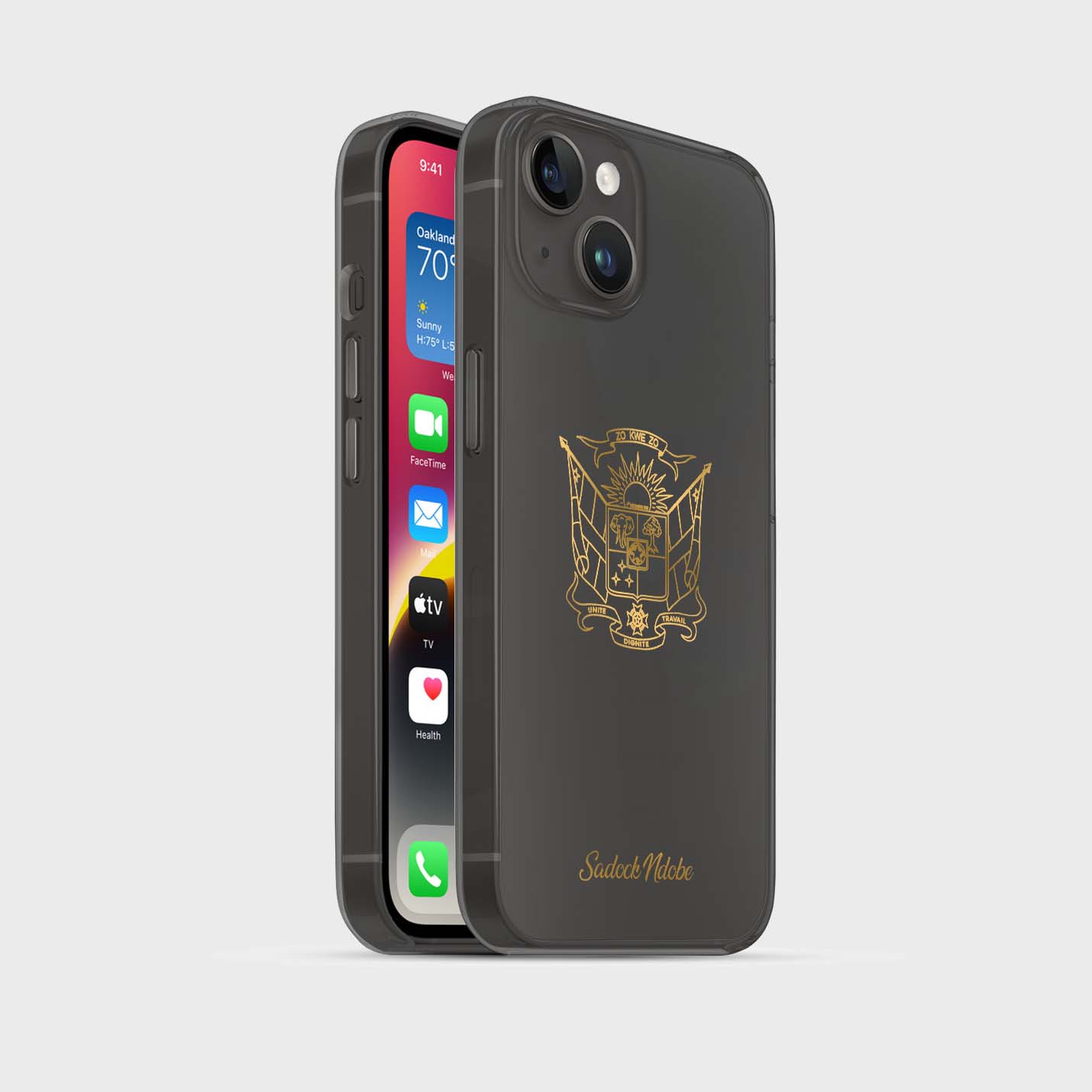Handyhülle mit Länderwappen - Zentralafrikanische Republik - 1instaphone
