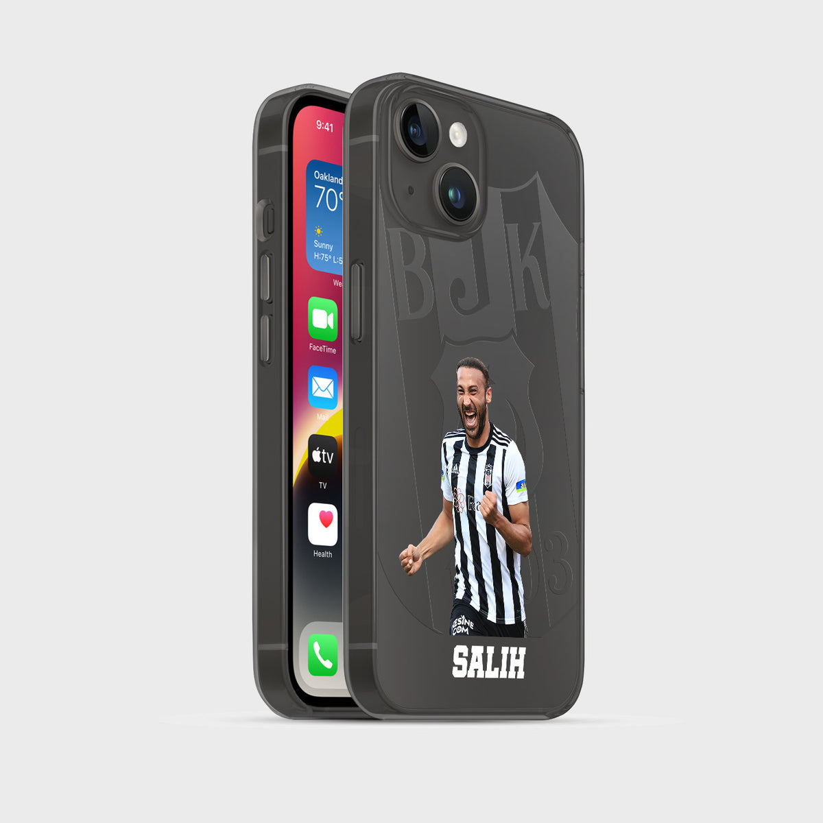 Cenk Tosun Beşiktaş Handyhülle mit Name - 1instaphone