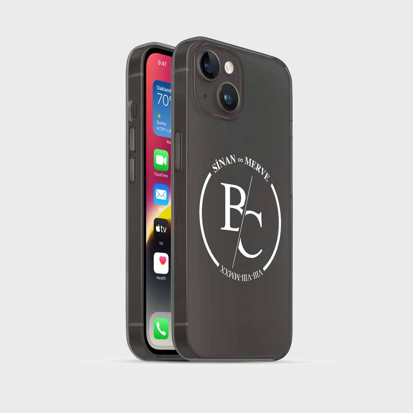 Round Couple Case - 1instaphone