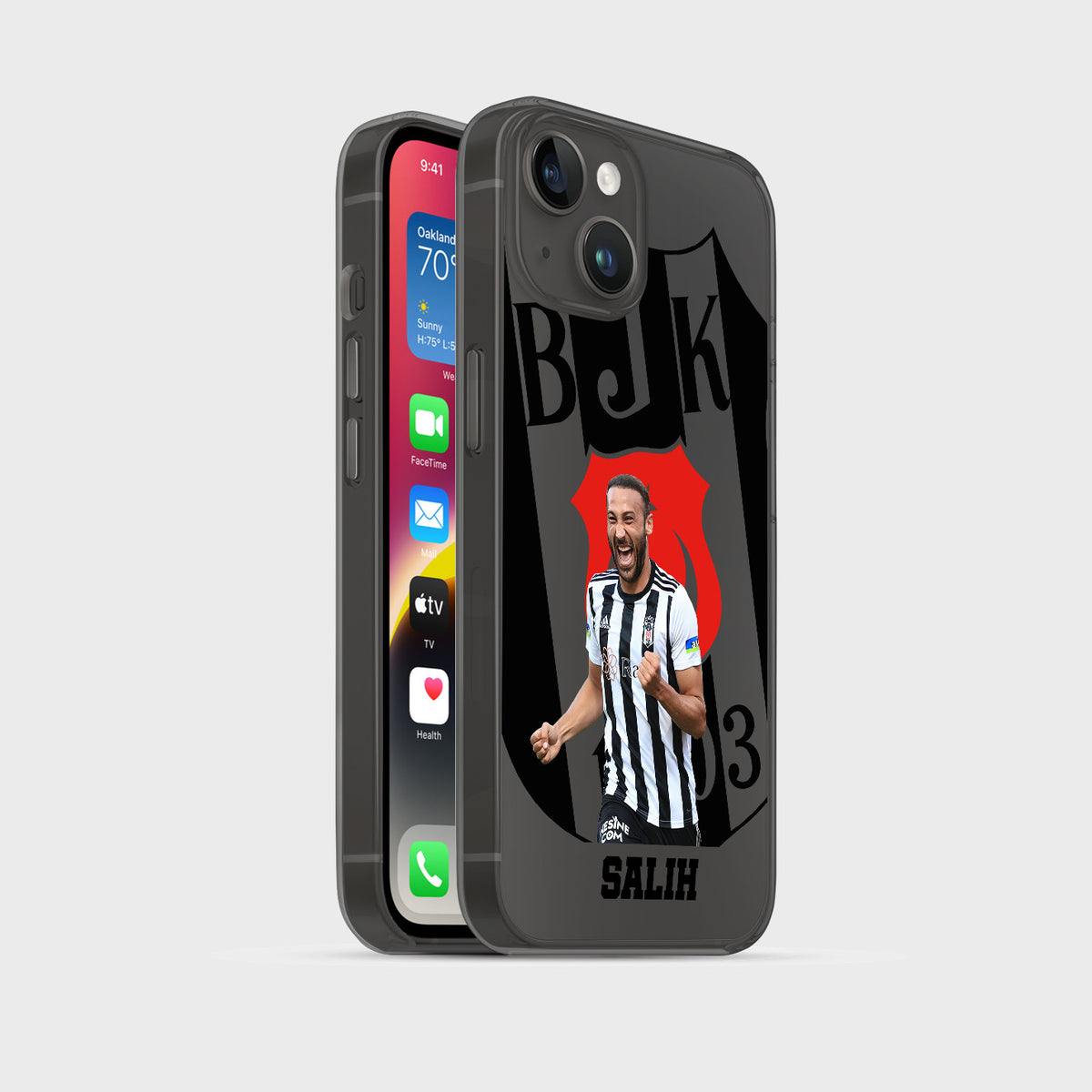 Cenk Tosun Beşiktaş Handyhülle mit Name - 1instaphone