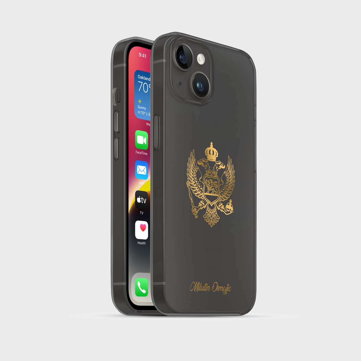 Handyhülle mit Länderwappen - Montenegro - 1instaphone