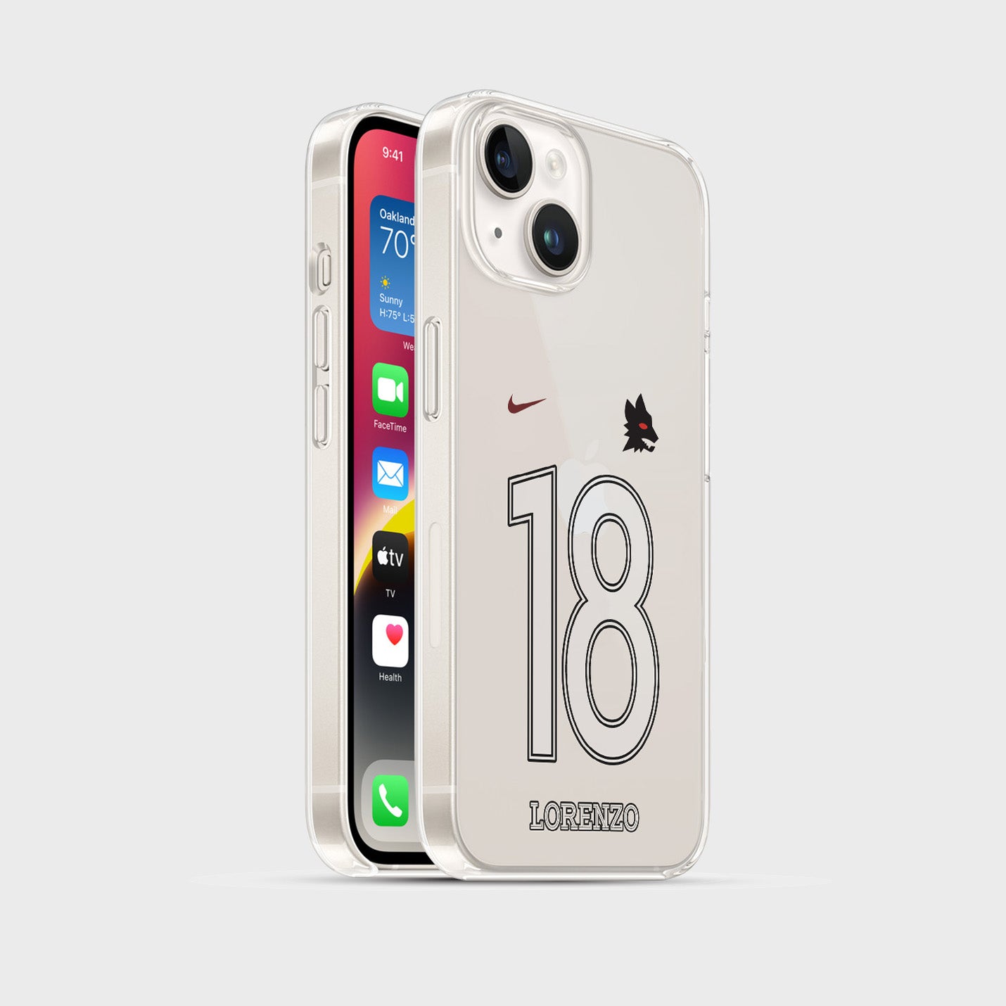 Personalisierte AS Roma Handyhülle - 1instaphone