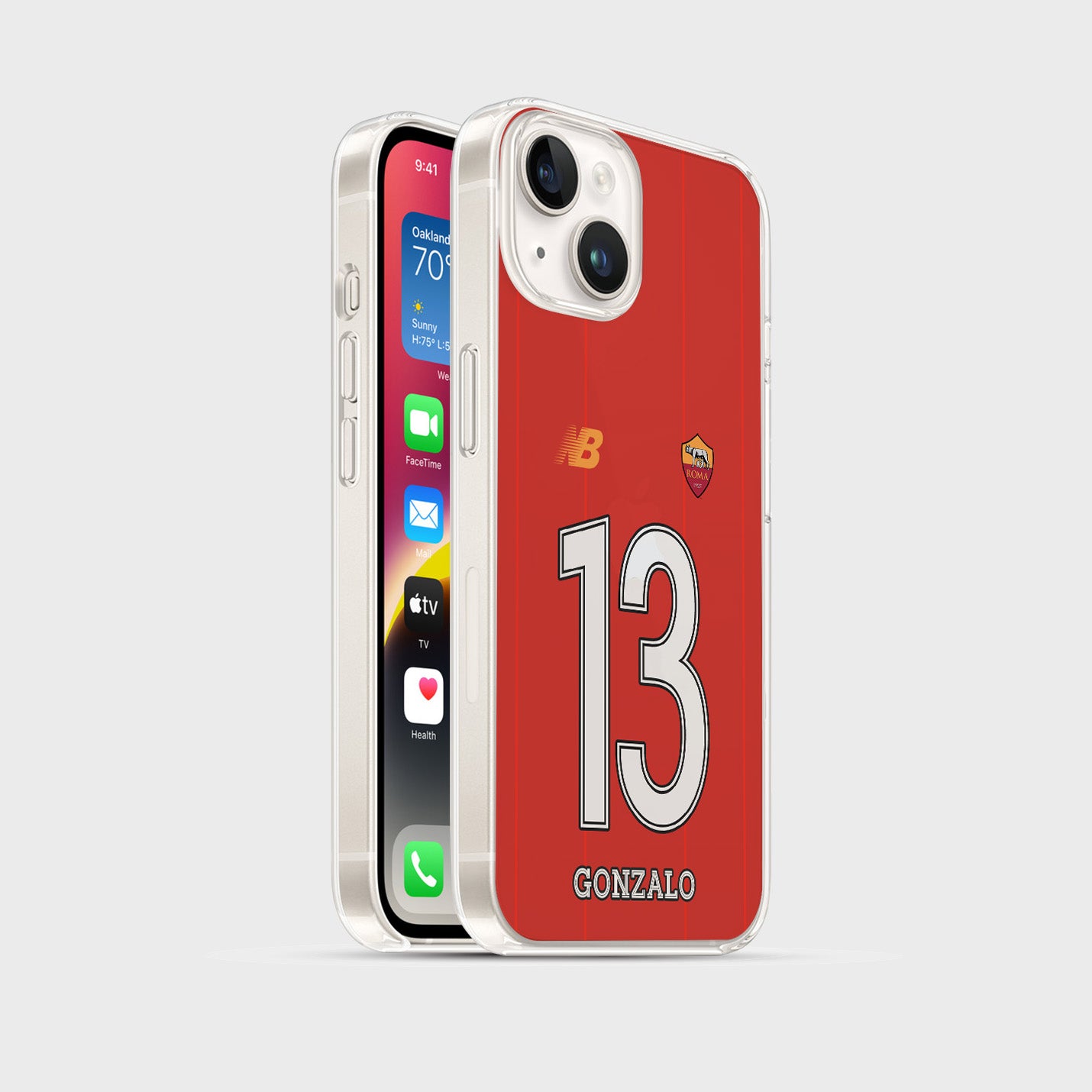 Personalisierte AS Roma Handyhülle - 1instaphone