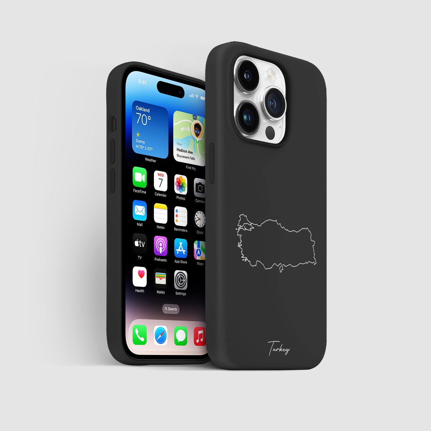 Handyhüllen mit Landkarte - Türkei - 1instaphone