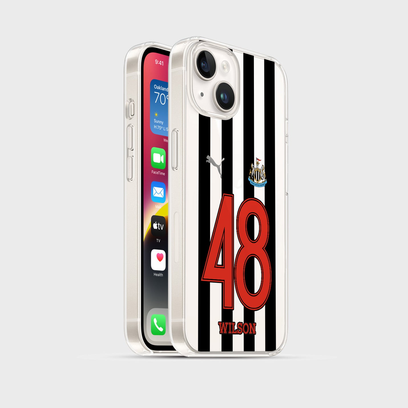 Personalisierte Newcastle United Handyhülle - 1instaphone