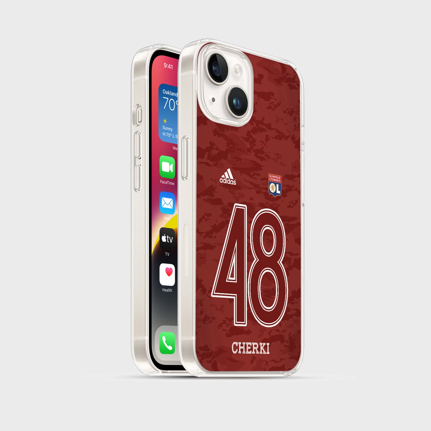 Personalisierte Olympique Lyon Handyhülle - 1instaphone