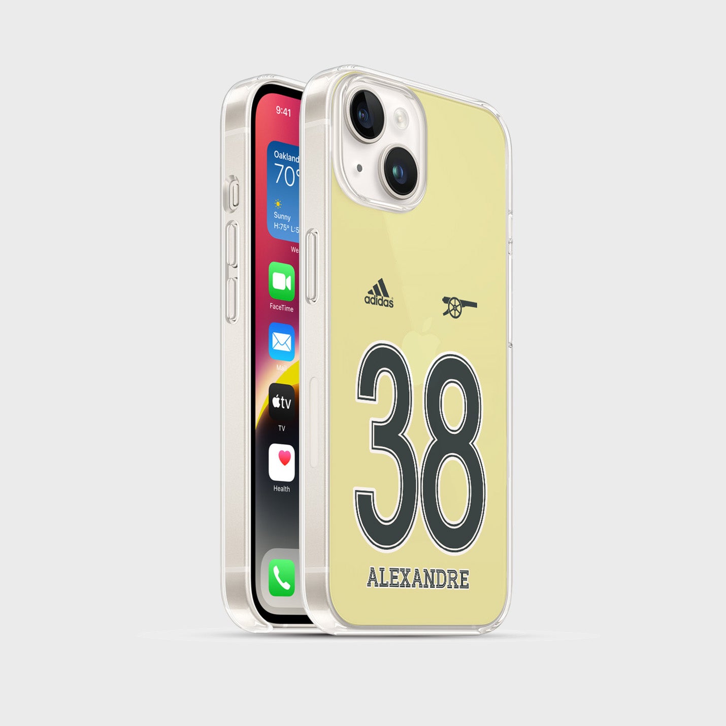 Personalisierte Arsenal Handyhülle - 1instaphone