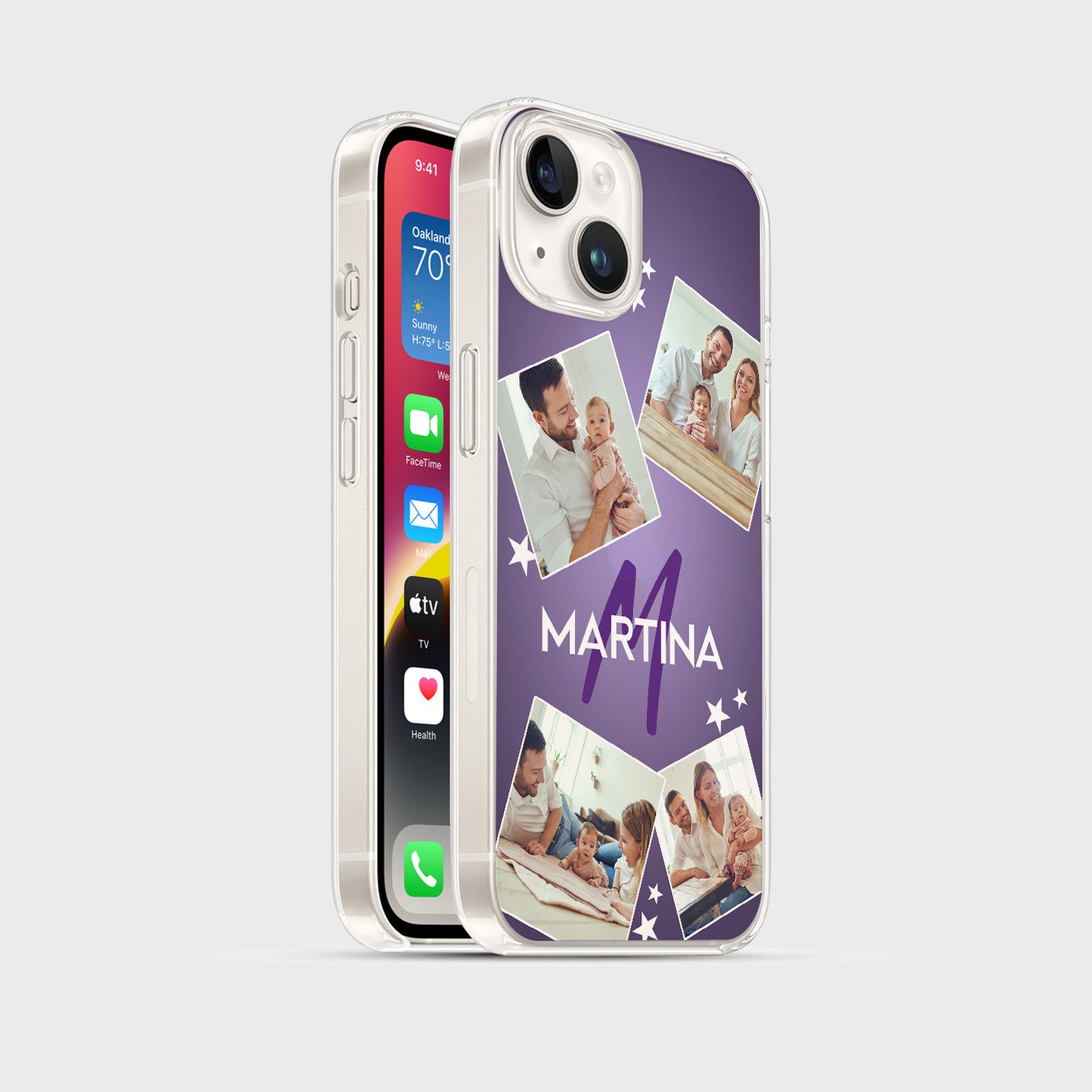 Handyhüllen mit Wunschfoto und Name - 1instaphone