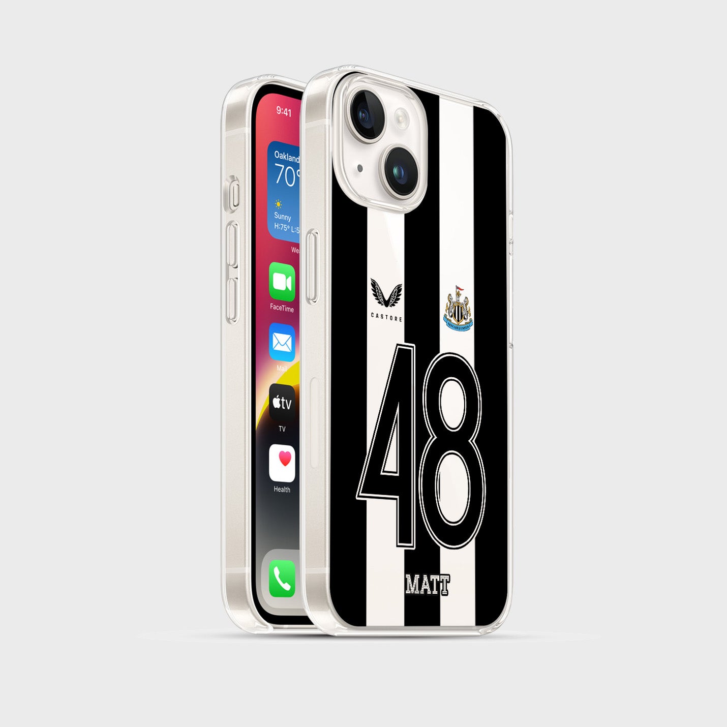 Personalisierte Newcastle United Handyhülle - 1instaphone