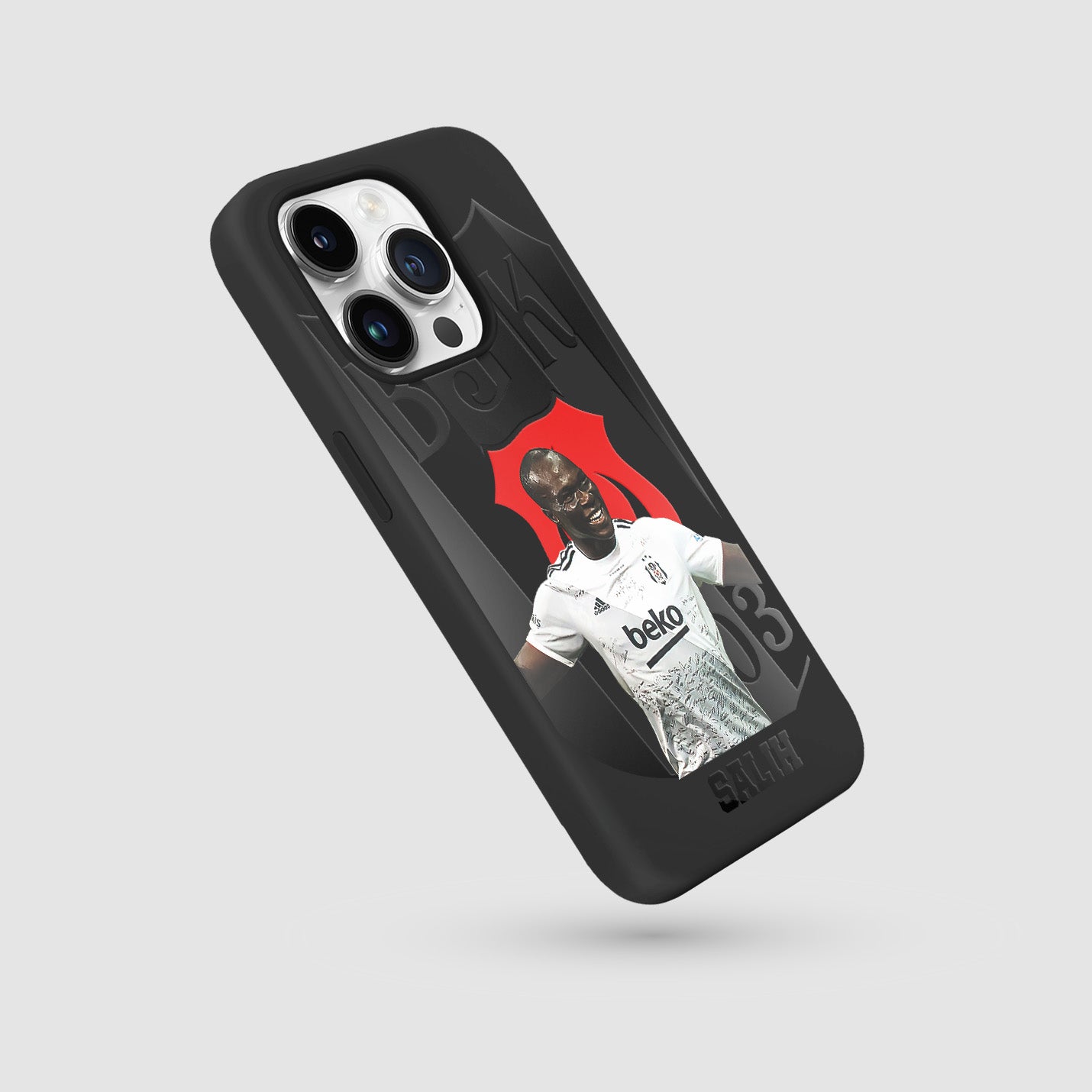 Vincent Aboubakar Beşiktaş Handyhülle mit Name - 1instaphone