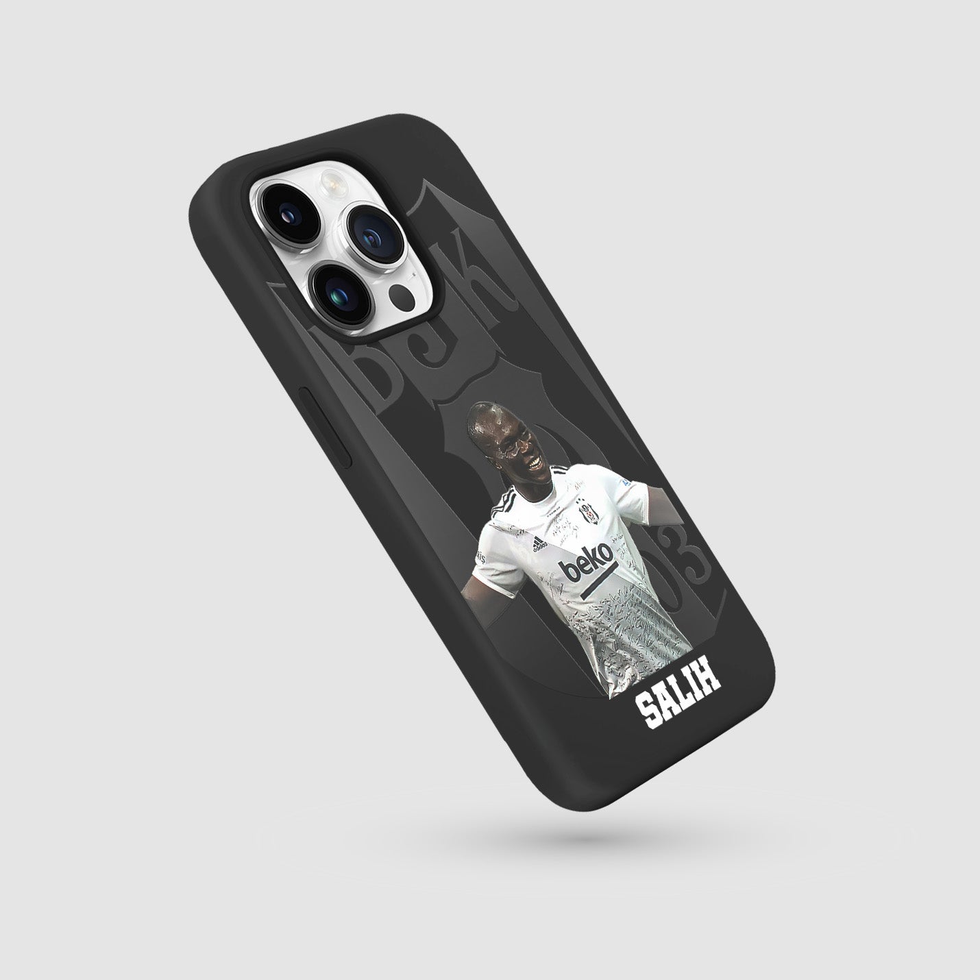 Vincent Aboubakar Beşiktaş Handyhülle mit Name - 1instaphone