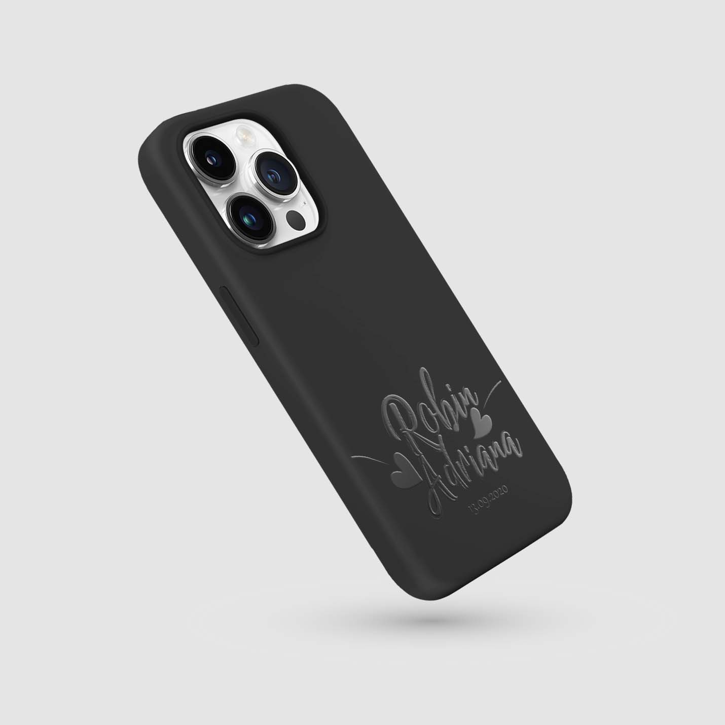 Personalisierte 3D Couple Elegant Handyhülle - 1instaphone