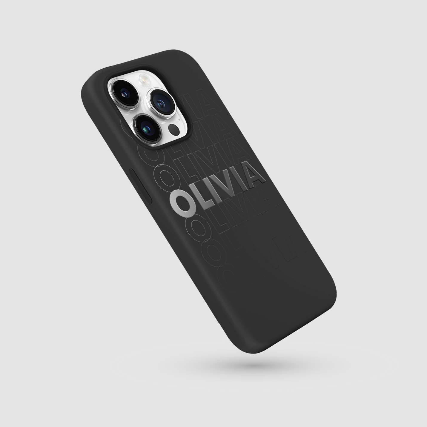 Personalisierte Handyhülle mit Name 3D - 1instaphone