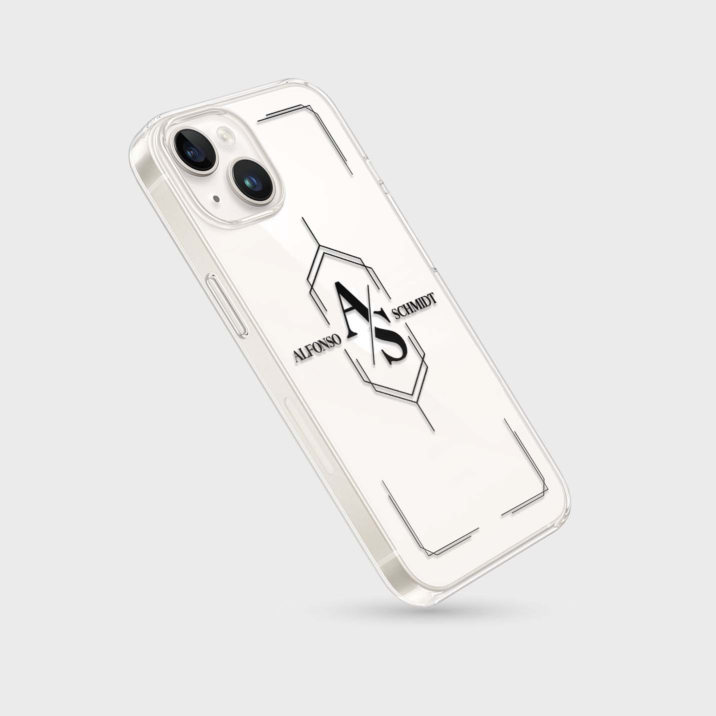 Personalisierte Handyhülle mit Name 3D - 1instaphone