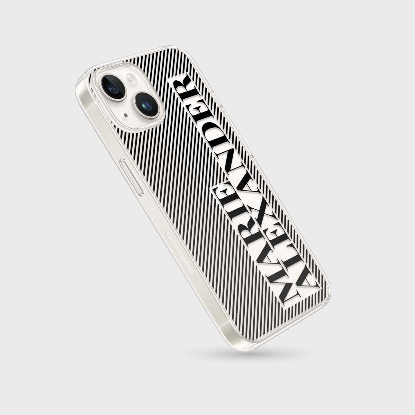 Personalisierte 3D Couple Lines Handyhülle - 1instaphone