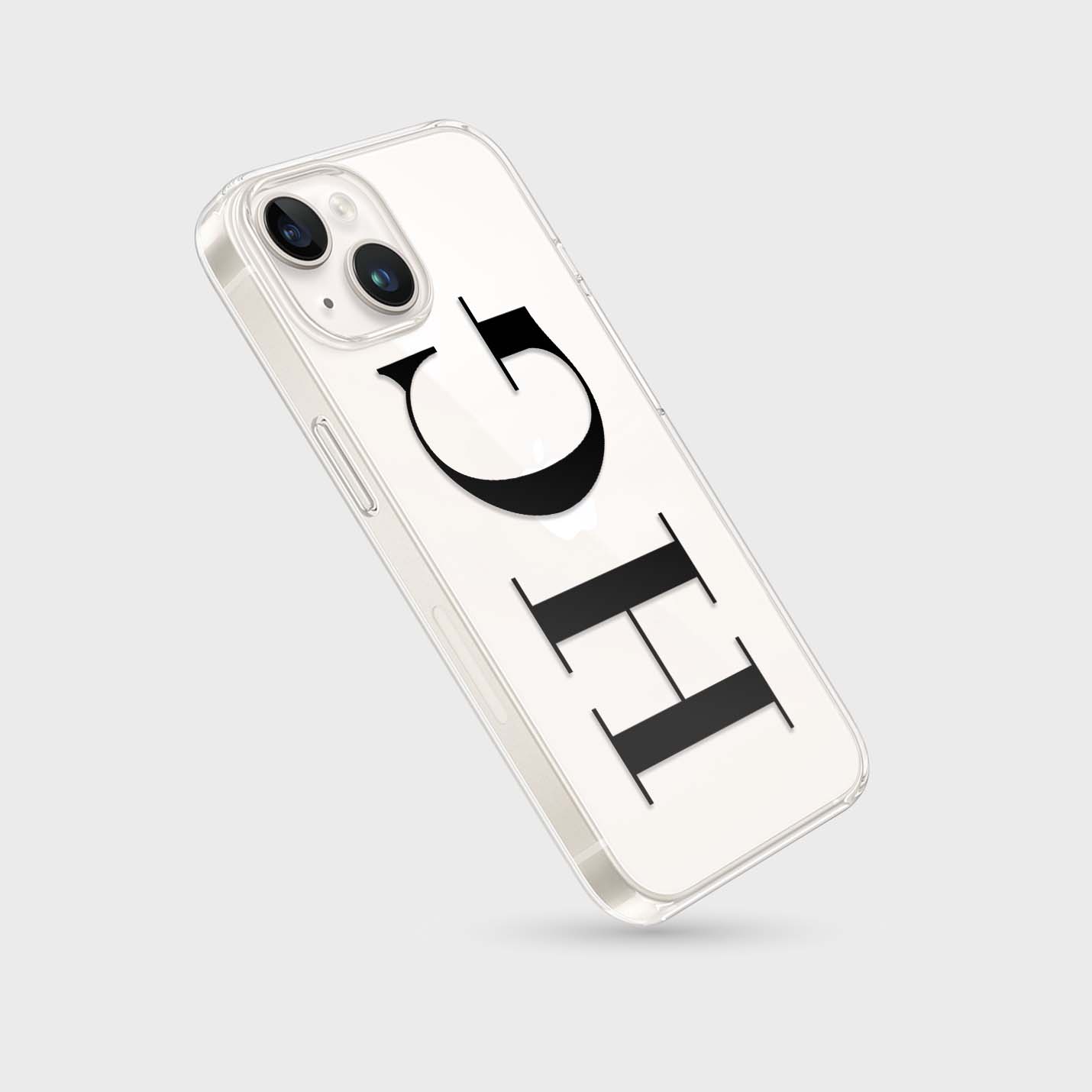 Personalisierte Handyhülle mit Buchstaben 3D - 1instaphone