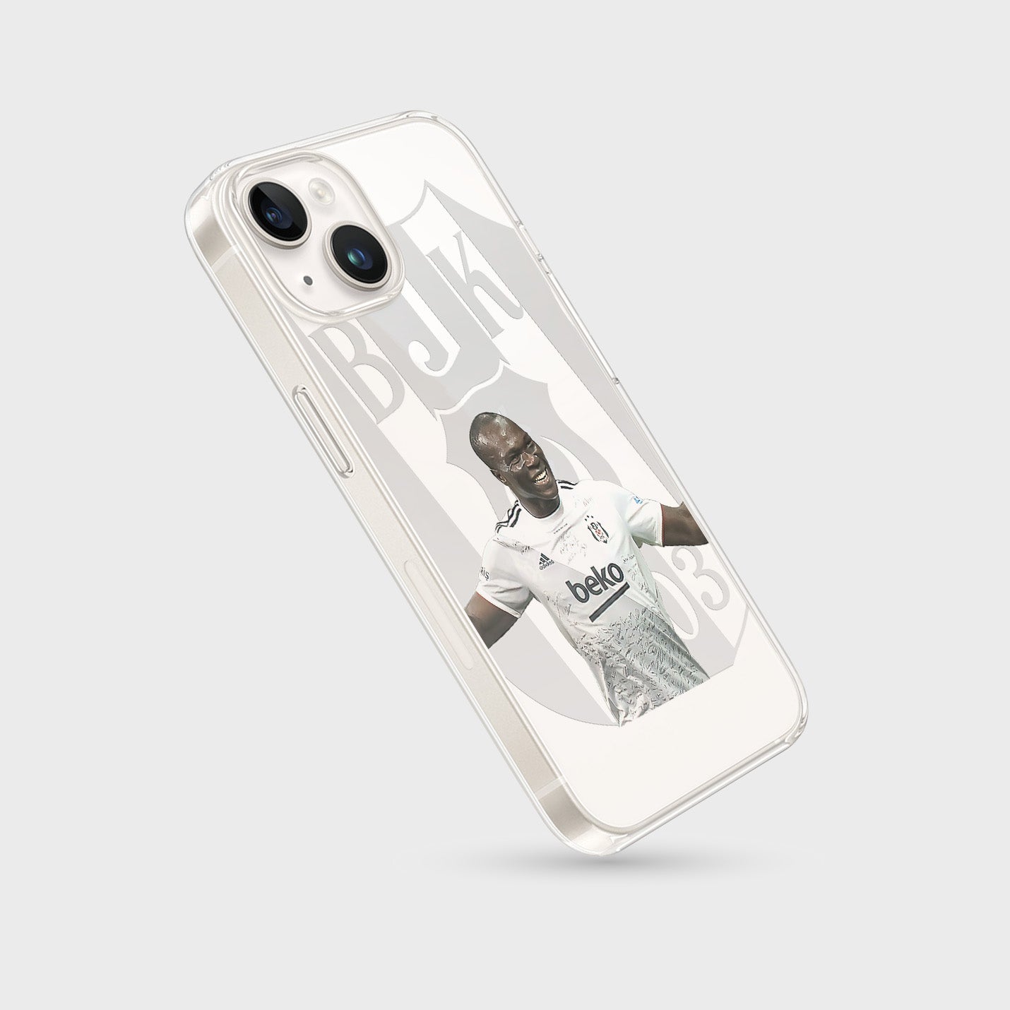Vincent Aboubakar Beşiktaş Handyhülle mit Name - 1instaphone