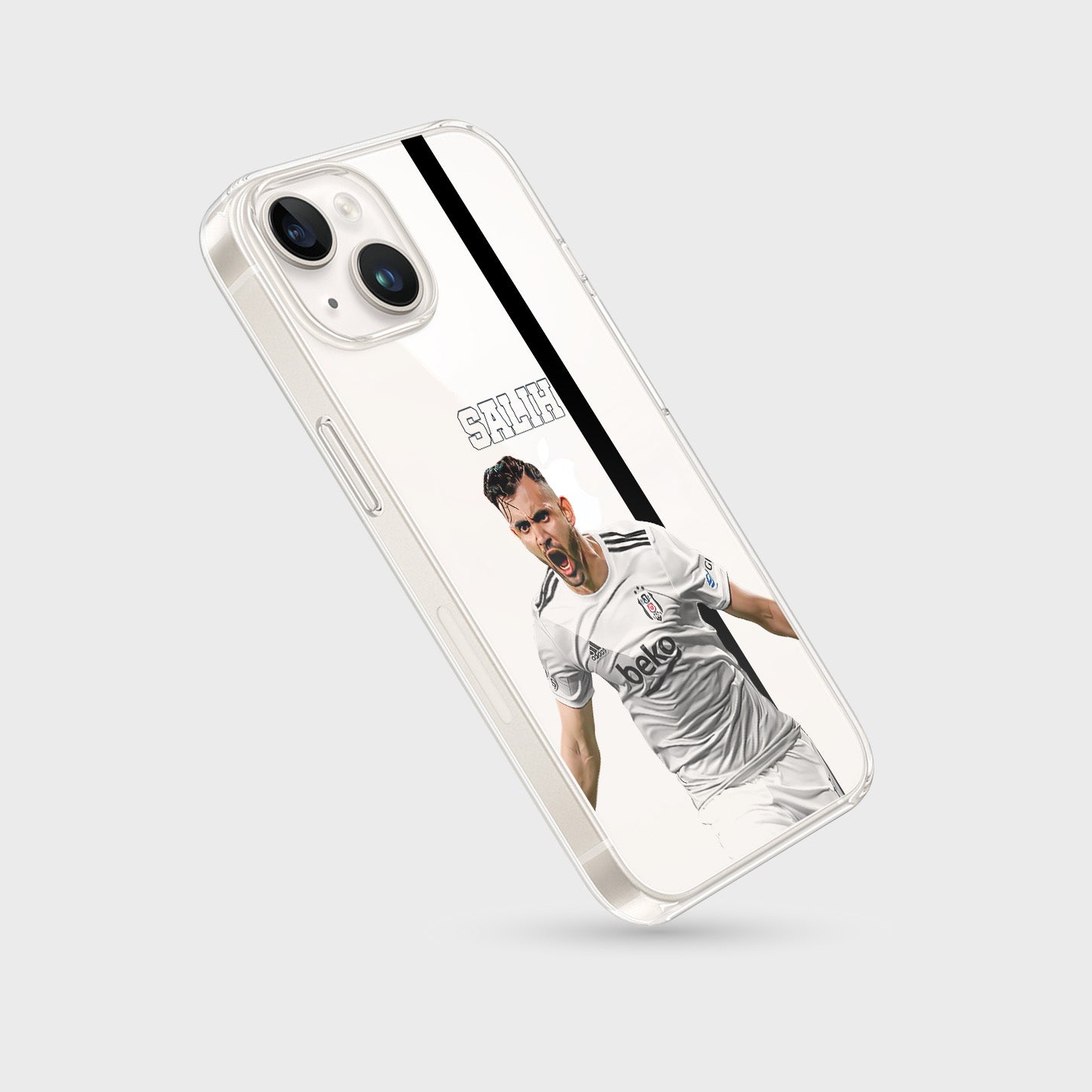 Rachid Ghezzal Beşiktaş Handyhülle mit Name - 1instaphone