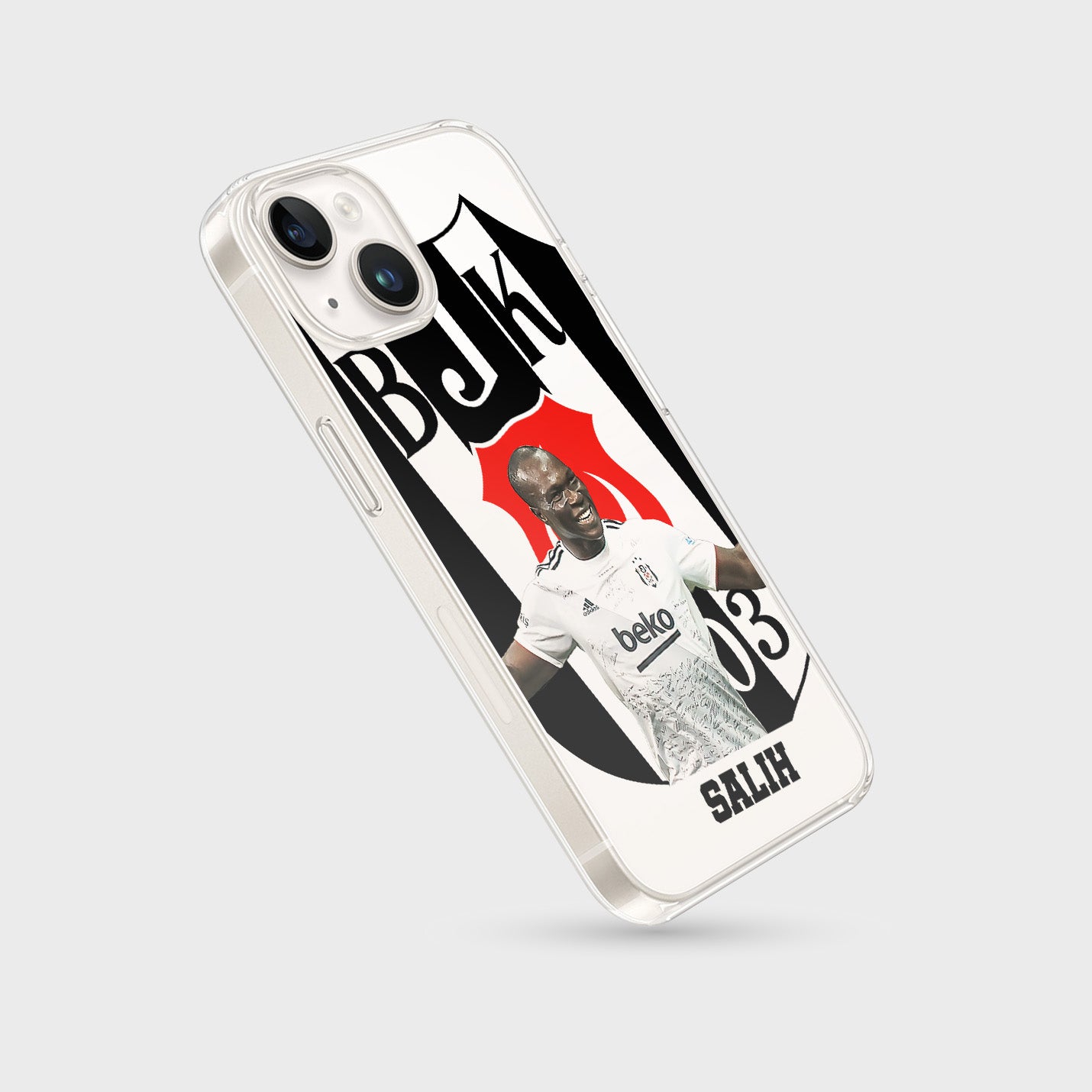 Vincent Aboubakar Beşiktaş Handyhülle mit Name - 1instaphone