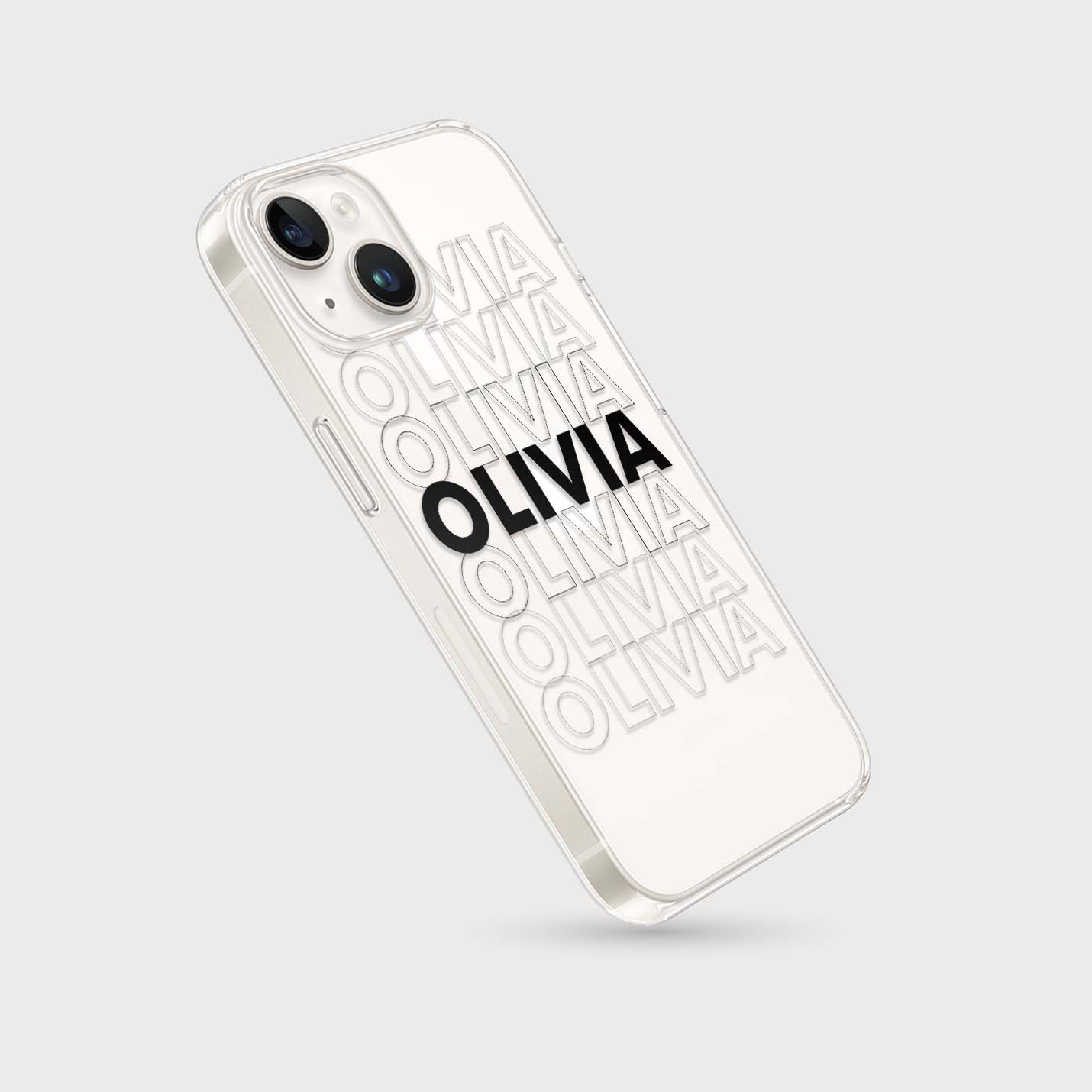 Personalisierte Handyhülle mit Name 3D - 1instaphone