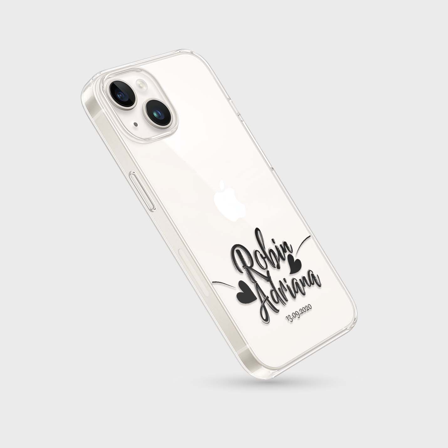 Personalisierte 3D Couple Elegant Handyhülle - 1instaphone