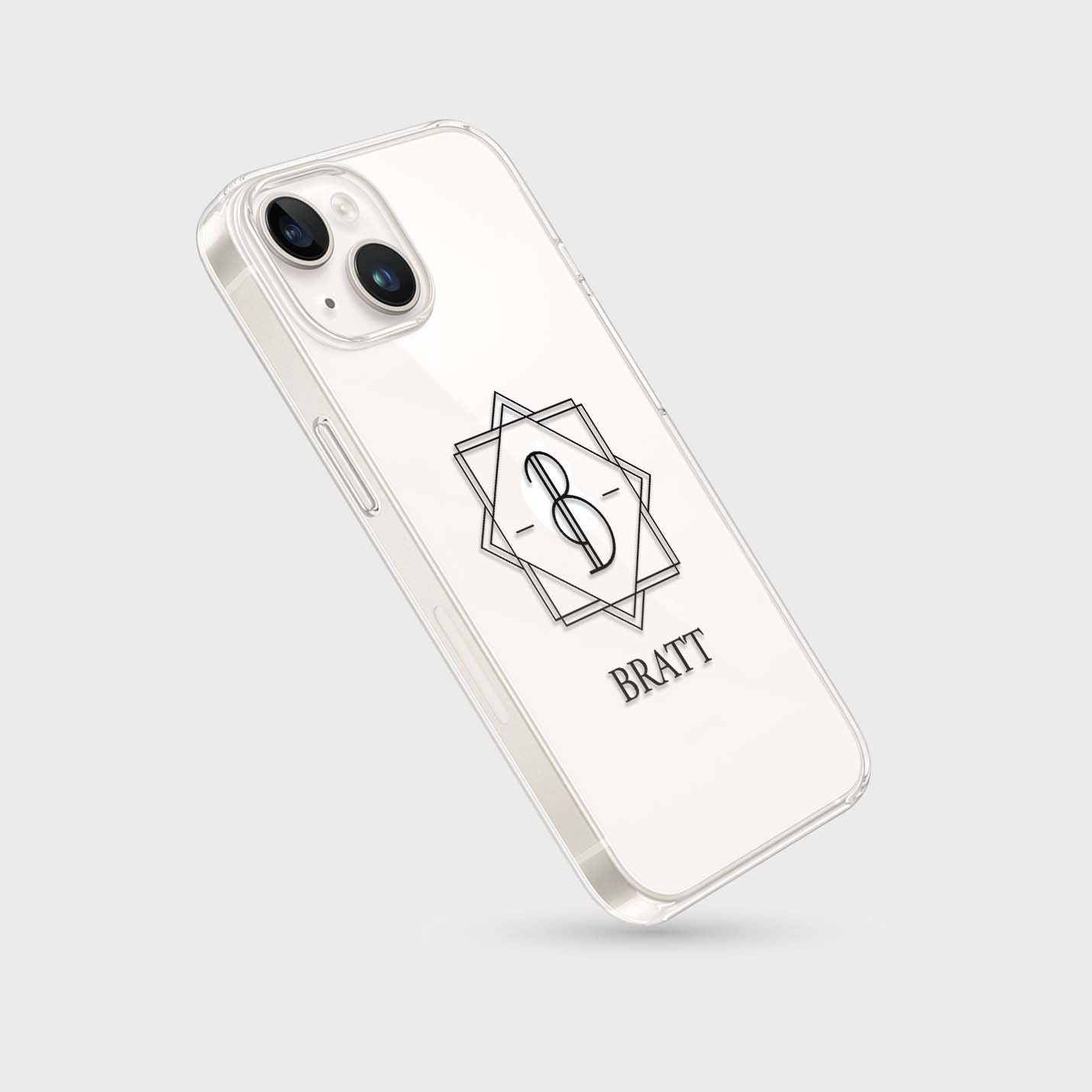Personalisierte Handyhülle mit Name 3D - 1instaphone