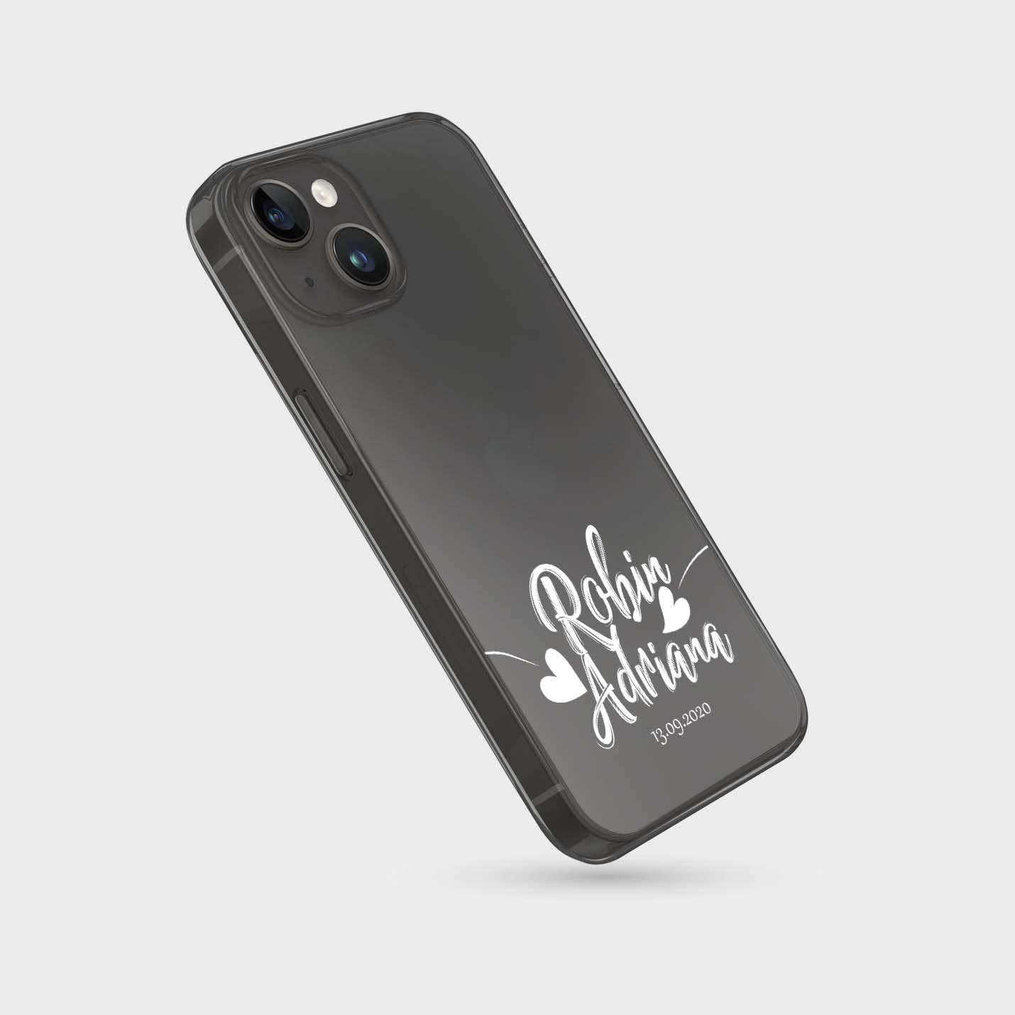 Personalisierte 3D Couple Elegant Handyhülle - 1instaphone