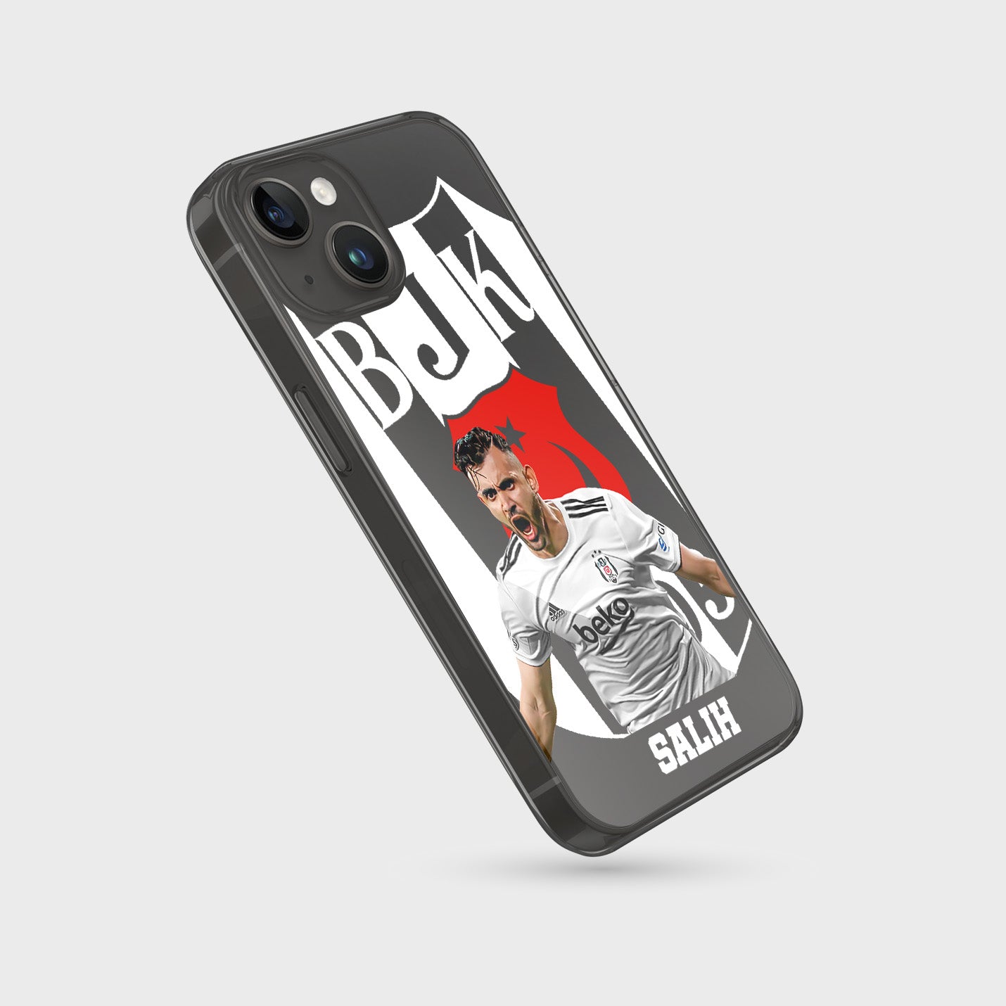 Rachid Ghezzal Beşiktaş Handyhülle mit Name - 1instaphone