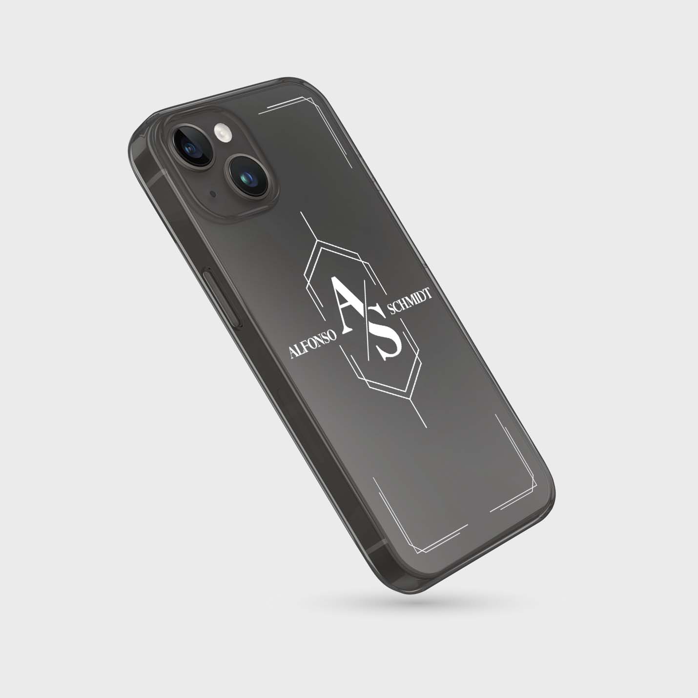 Personalisierte Handyhülle mit Name 3D - 1instaphone