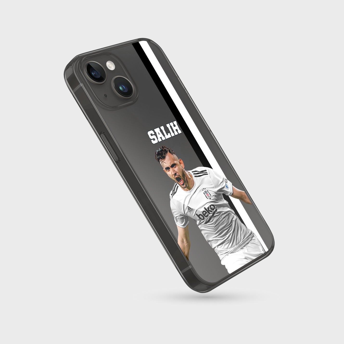 Rachid Ghezzal Beşiktaş Handyhülle mit Name - 1instaphone