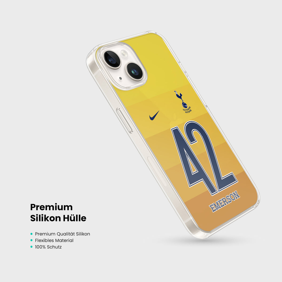 Personalisierte Tottenham Hotspur Handyhülle - 1instaphone