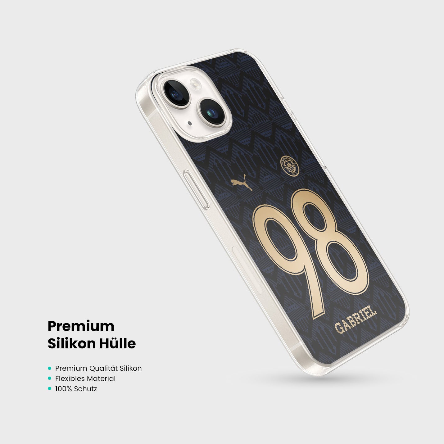 Personalisierte Manchester City Handyhülle - 1instaphone