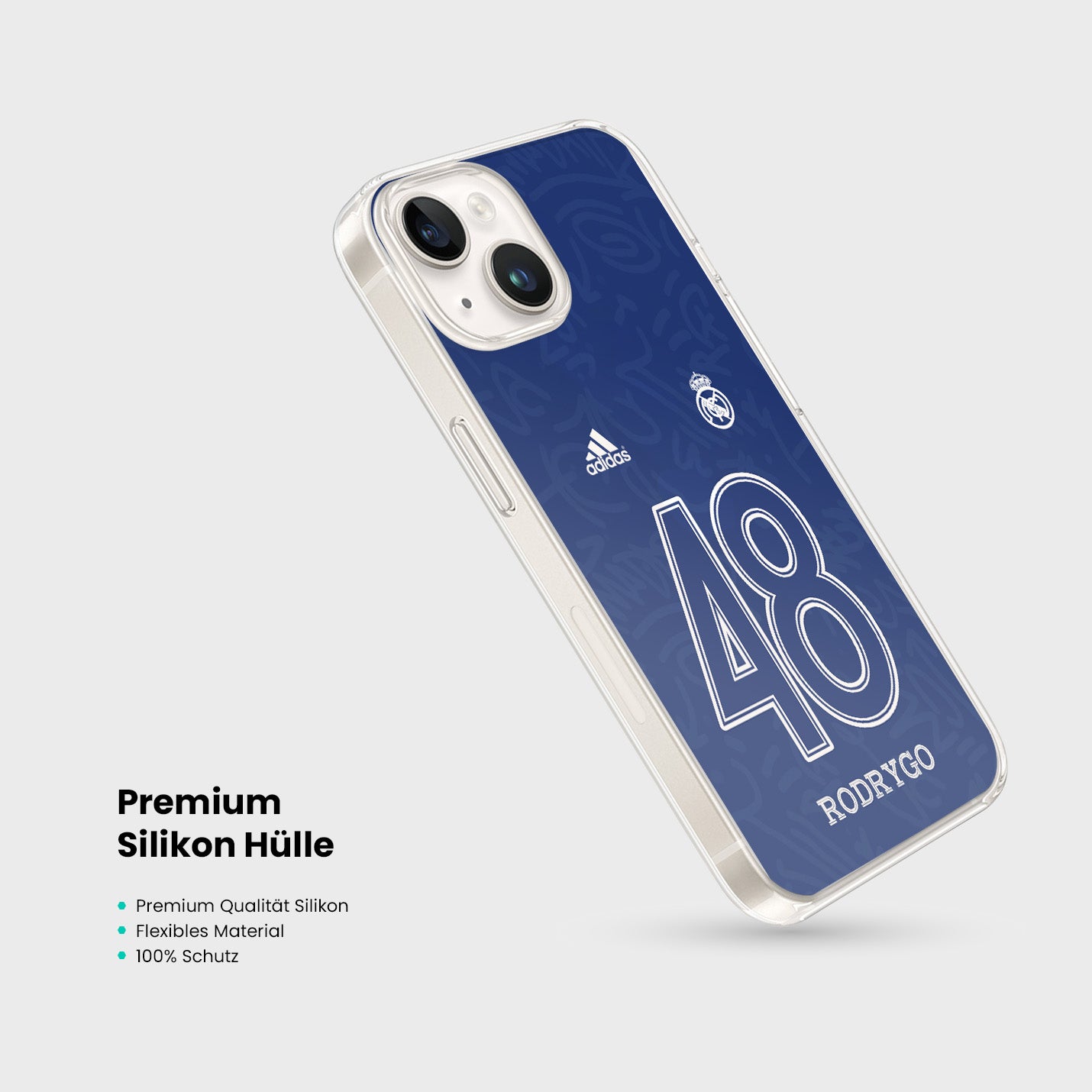 Personalisierte Real Madrid Handyhülle - 1instaphone