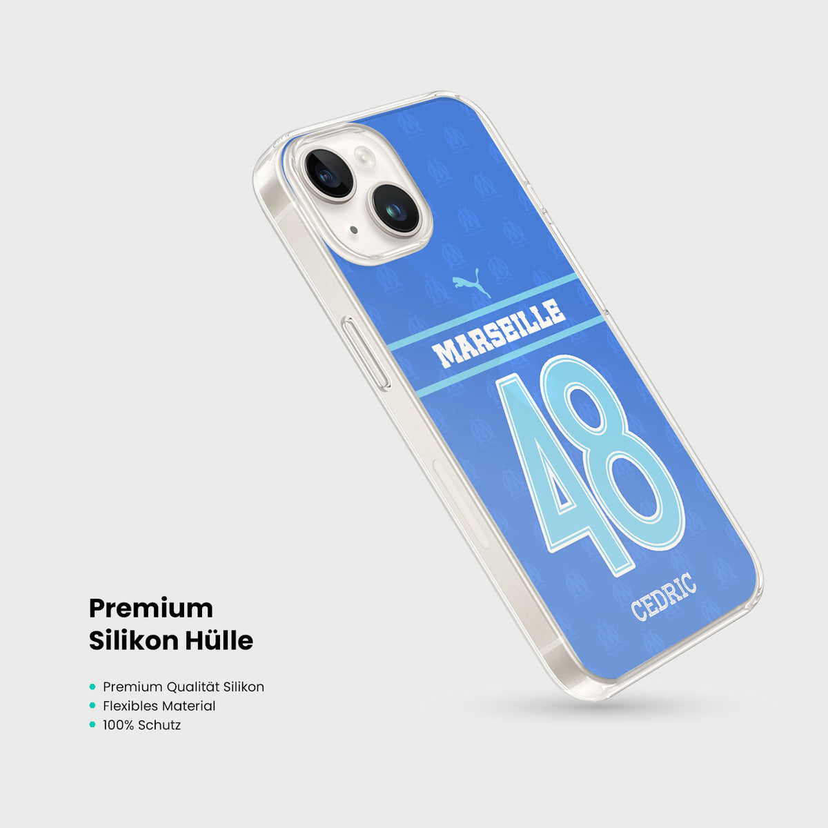 Personalisierte Marseille Handyhülle - 1instaphone