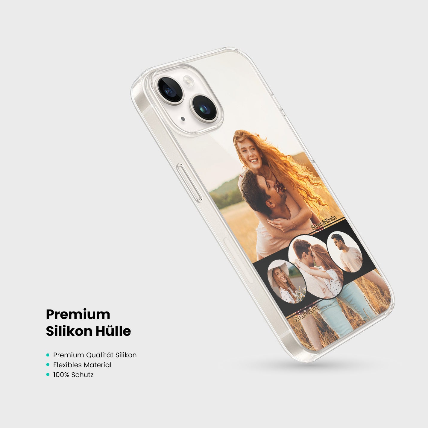 Handyhüllen mit Wunschfoto und Text Collection - 1instaphone