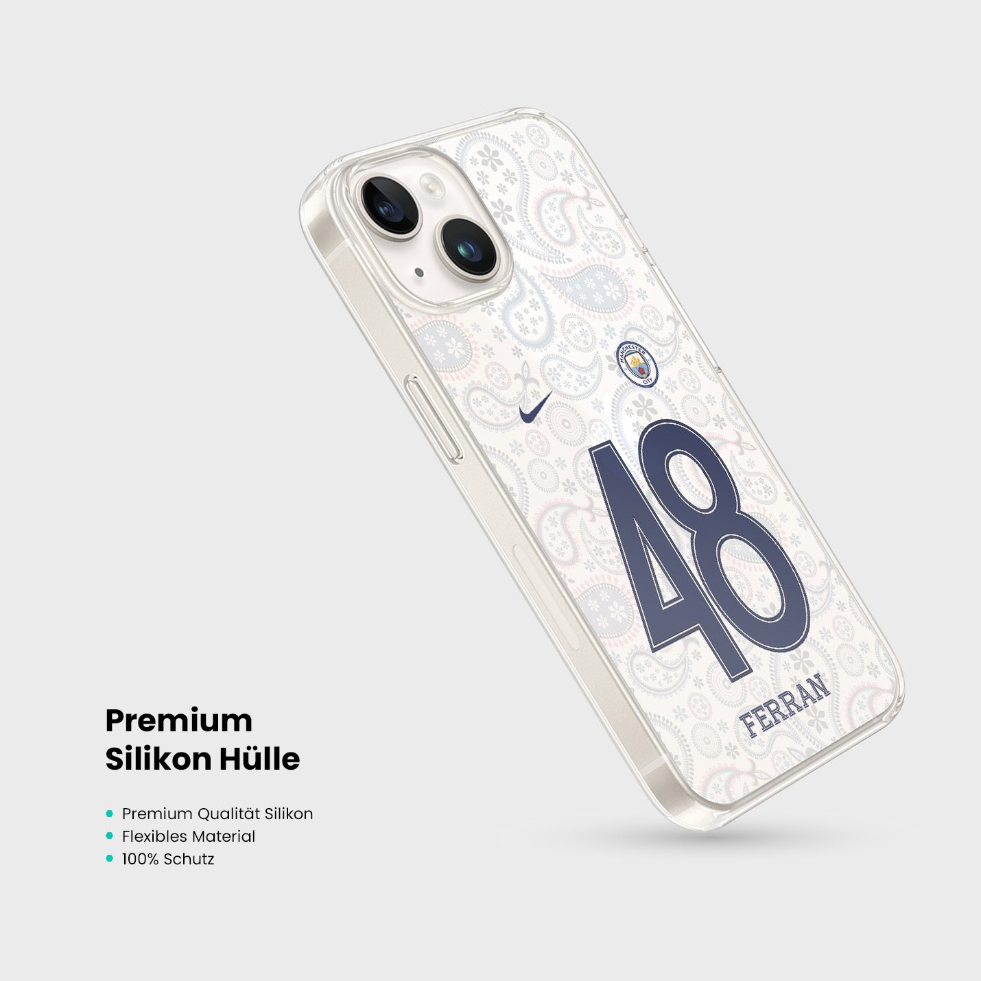 Personalisierte Manchester City Handyhülle - 1instaphone