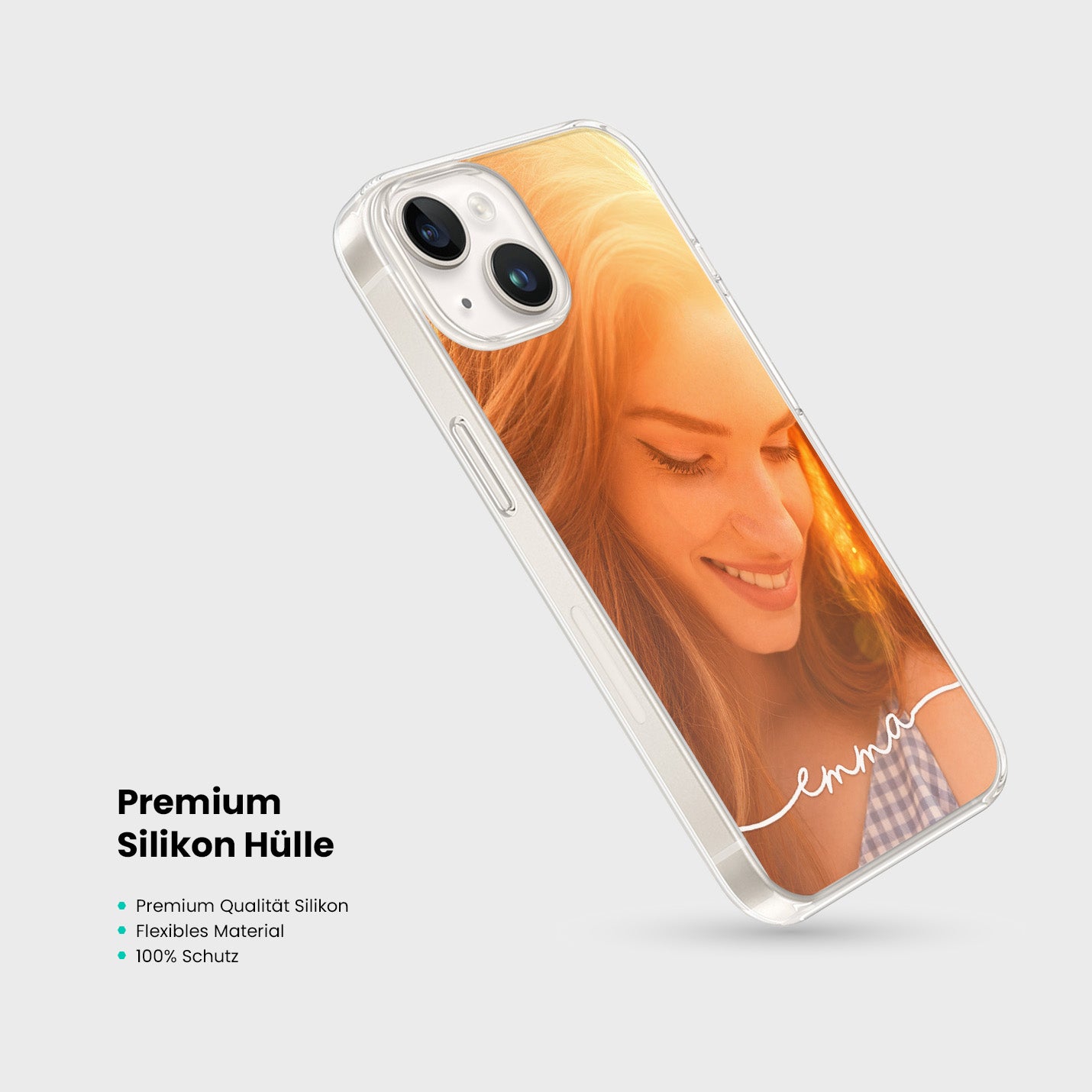 Handyhüllen mit Wunschfoto und Name - 1instaphone