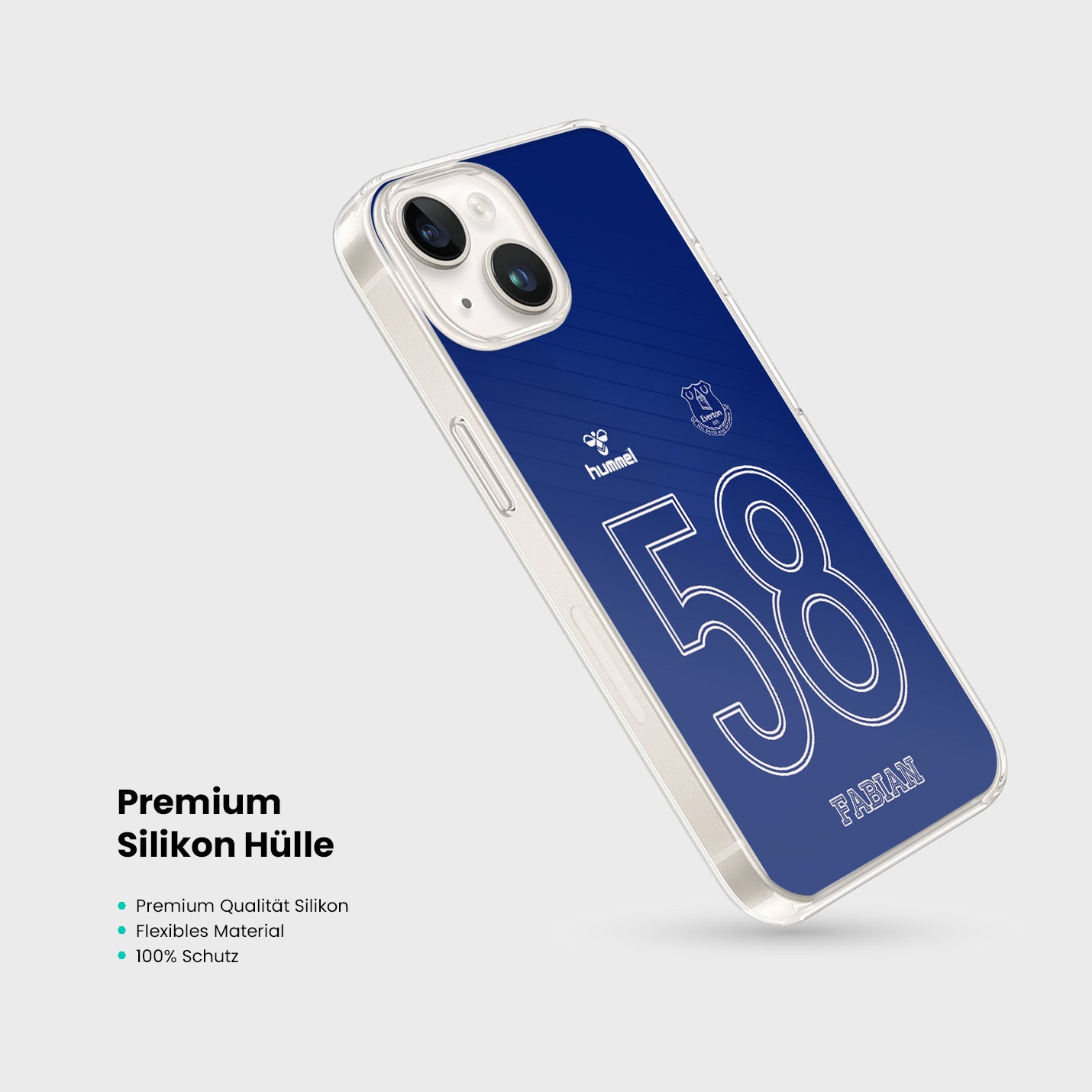 Personalisierte Everton Handyhülle - 1instaphone