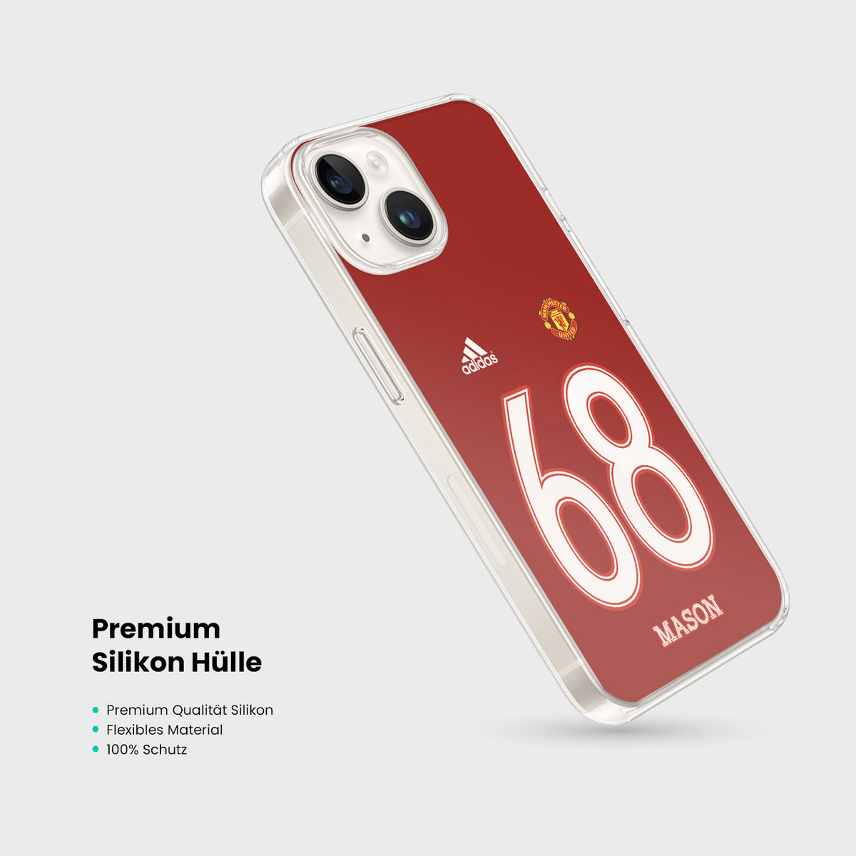 Personalisierte Manchester United Handyhülle - 1instaphone