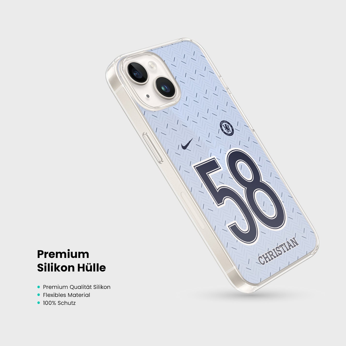 Personalisierte Chelsea Handyhülle - 1instaphone